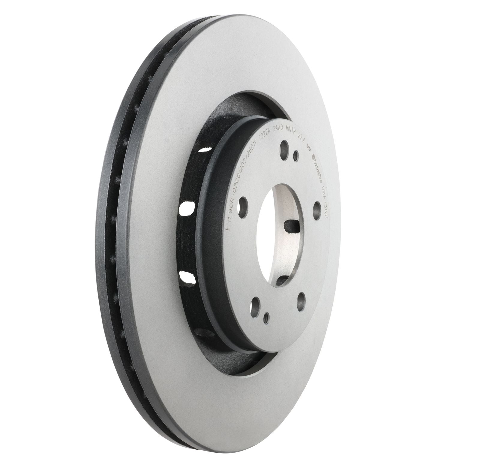 PRIME UV Coated Front Disc Brake Rotor - 09.A738.11_27