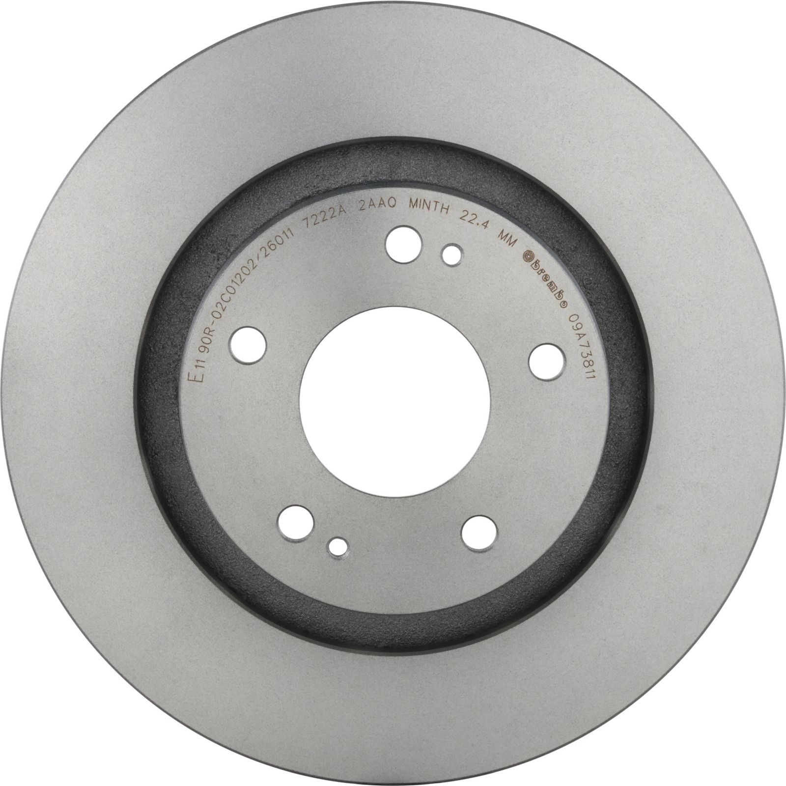 PRIME UV Coated Front Disc Brake Rotor - 09.A738.11_04