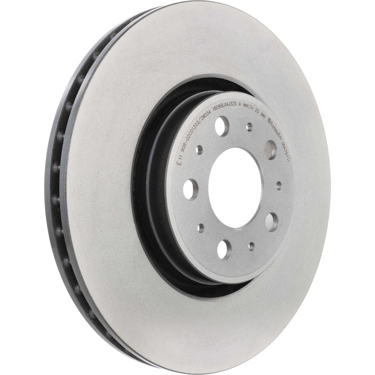 PRIME UV Coated Front Disc Brake Rotor - 09.A757.11_01