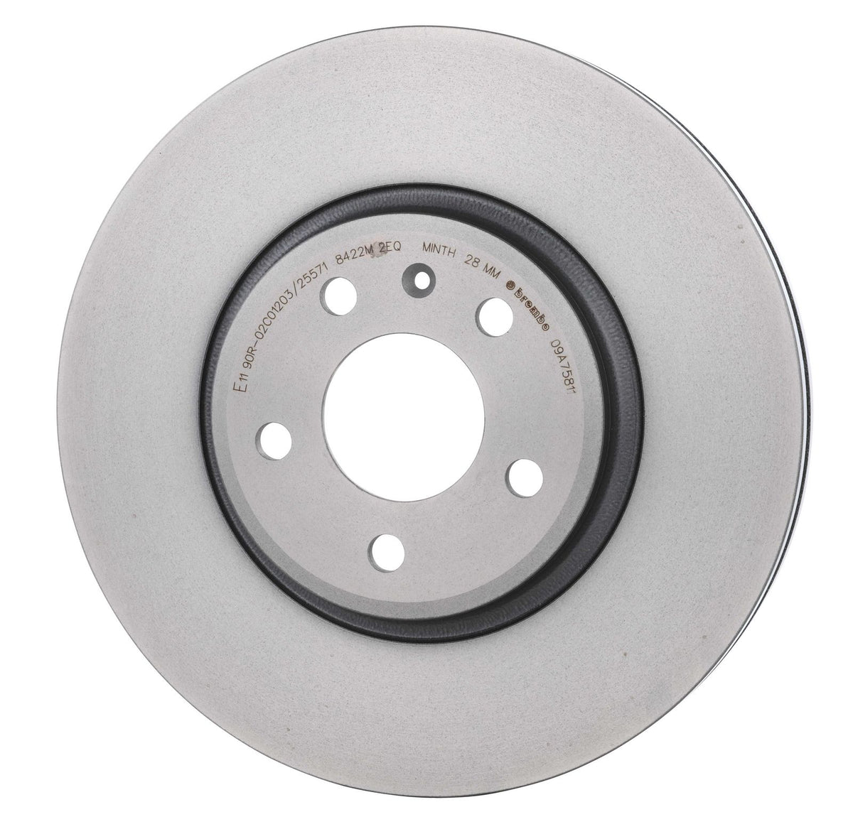 PRIME UV Coated Front Disc Brake Rotor - 09.A758.11_09