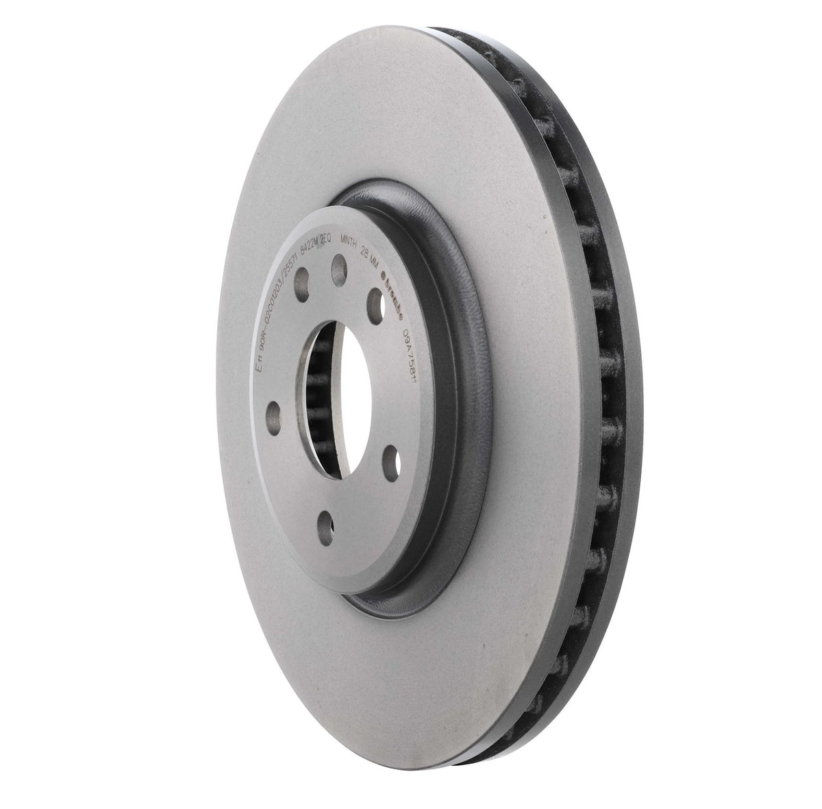 PRIME UV Coated Front Disc Brake Rotor - 09.A758.11_12
