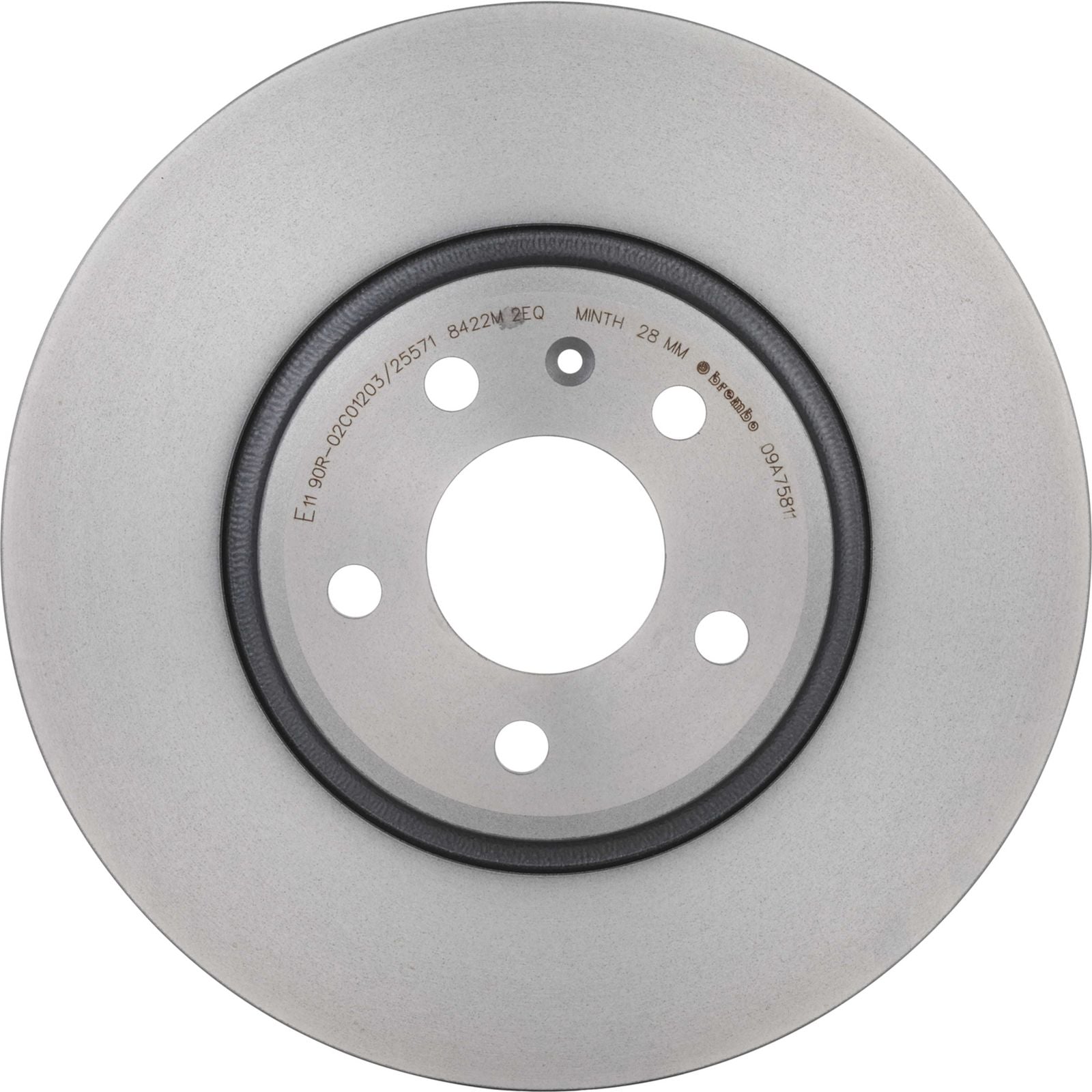 PRIME UV Coated Front Disc Brake Rotor - 09.A758.11_03