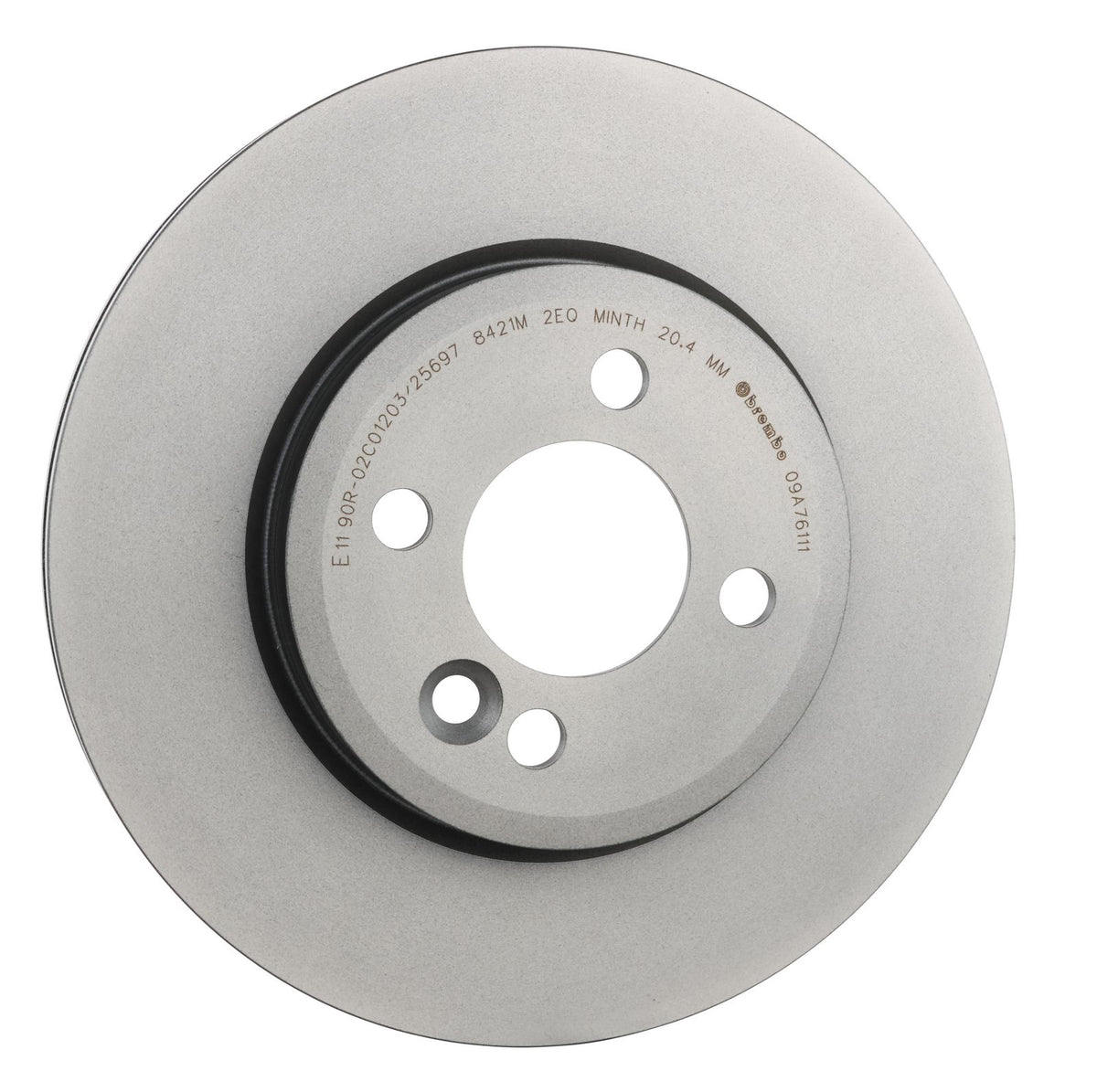 PRIME UV Coated Front Disc Brake Rotor - 09.A761.11_25