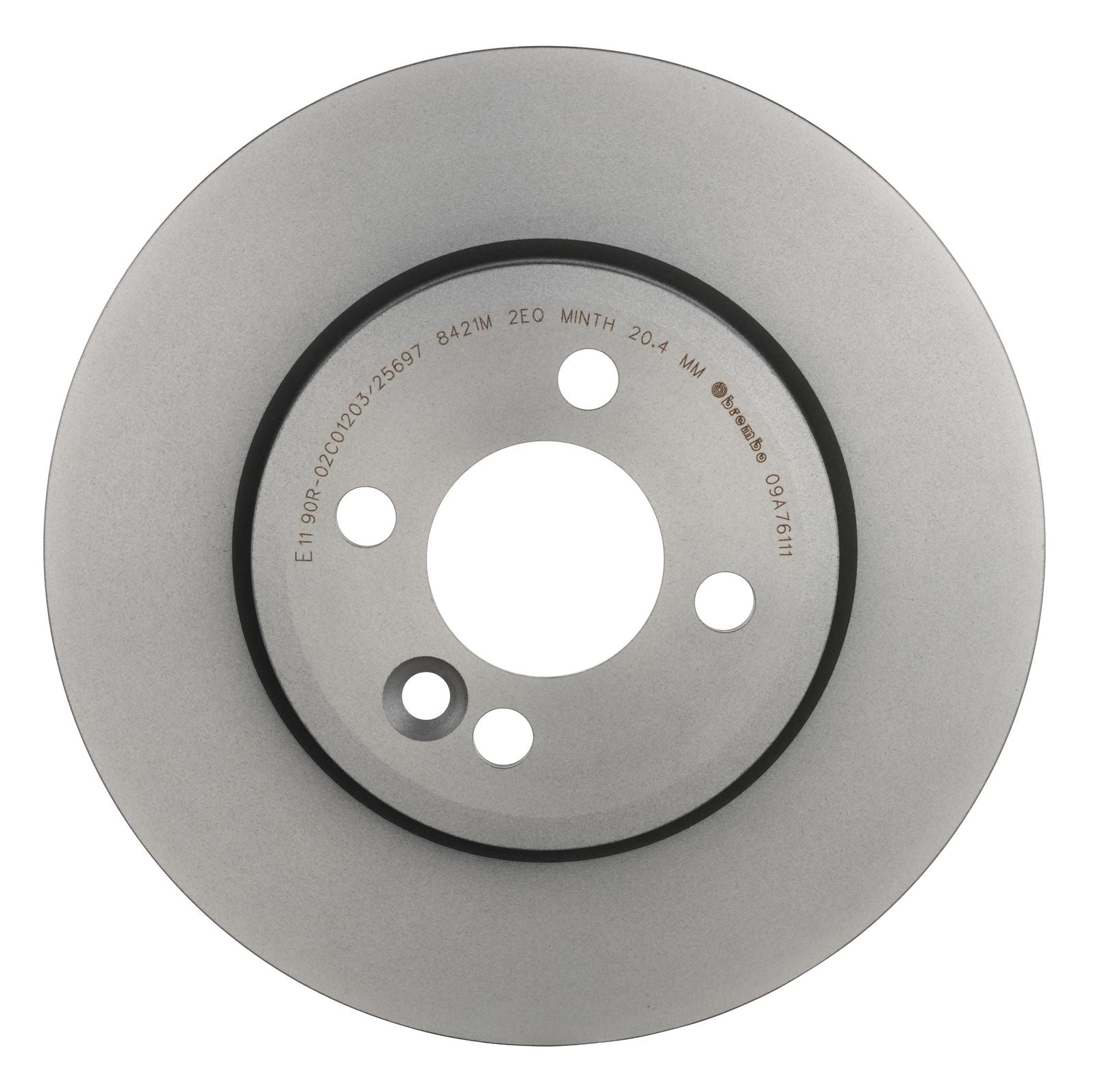 PRIME UV Coated Front Disc Brake Rotor - 09.A761.11_02