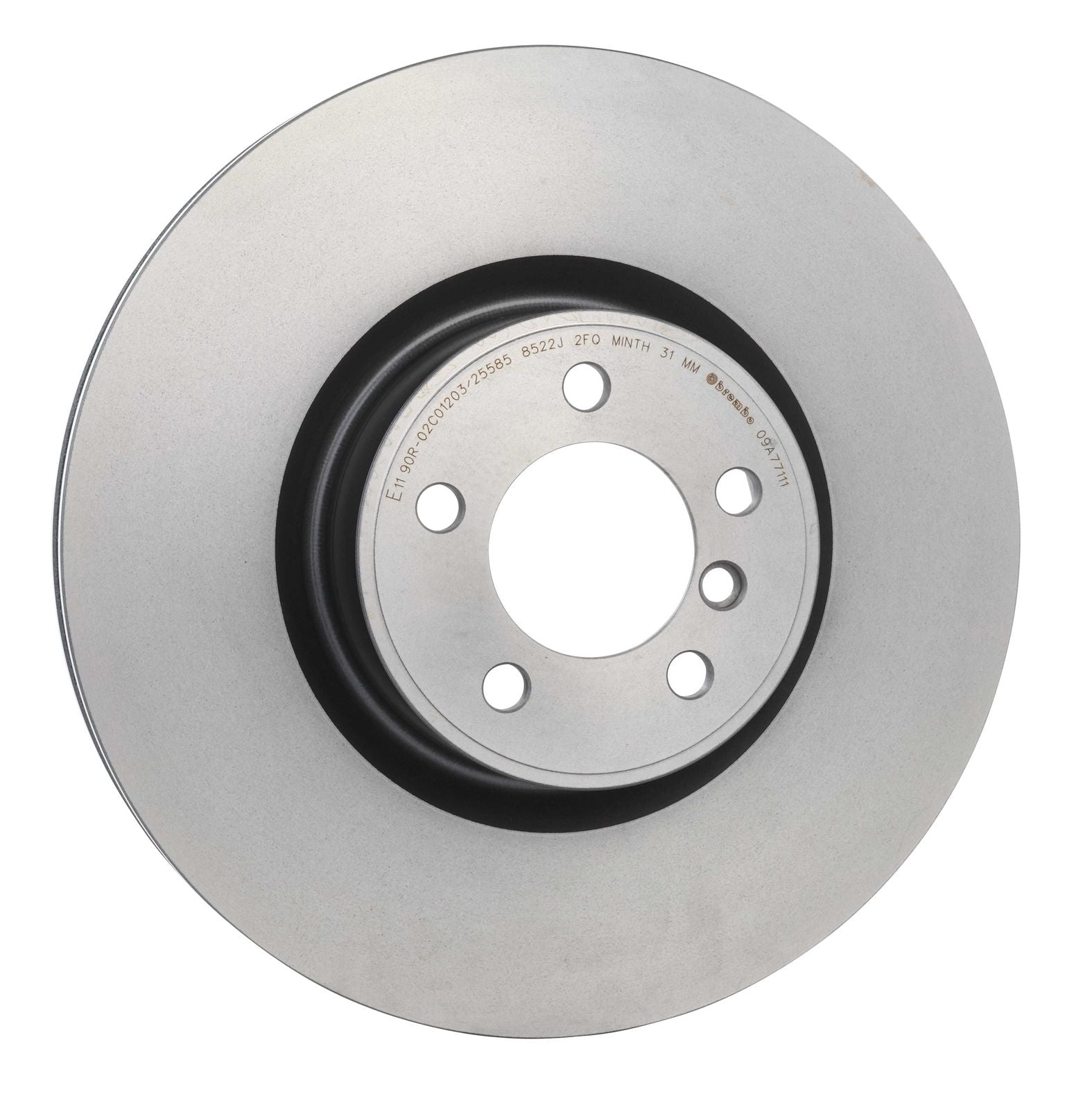 PRIME UV Coated Front Disc Brake Rotor - 09.A771.11_25