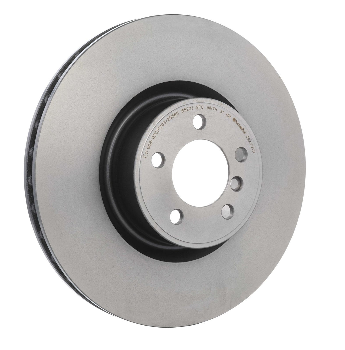 PRIME UV Coated Front Disc Brake Rotor - 09.A771.11_24