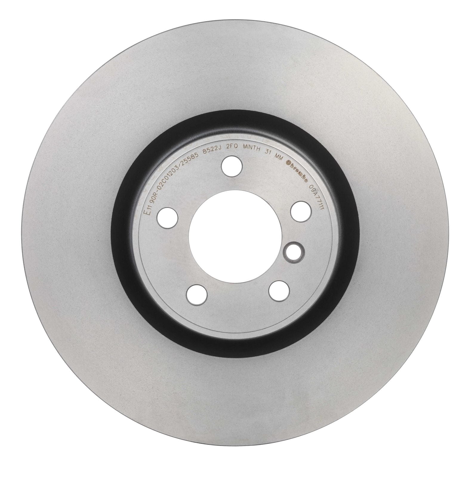 PRIME UV Coated Front Disc Brake Rotor - 09.A771.11_02