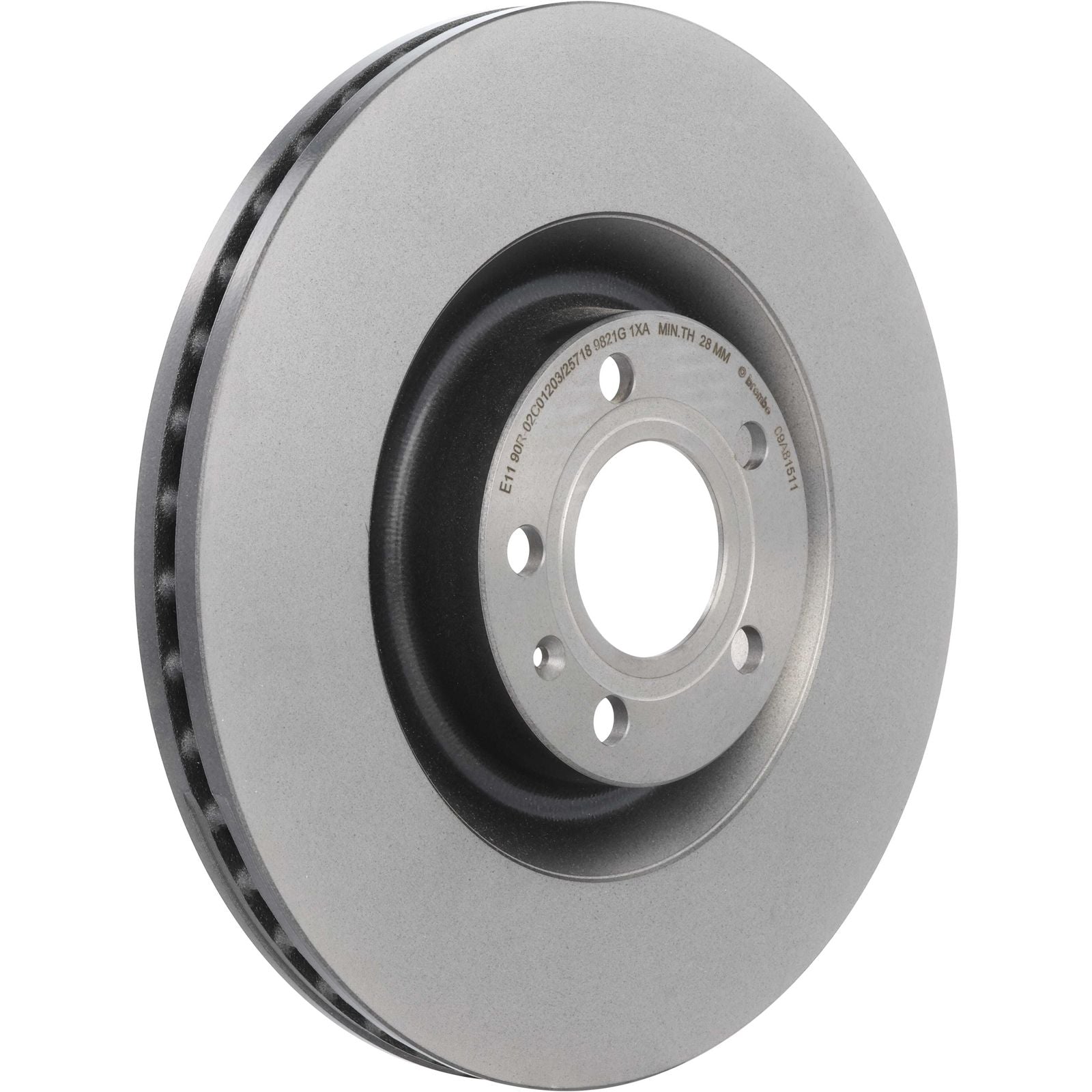 PRIME UV Coated Front Disc Brake Rotor - 09.A815.11_01
