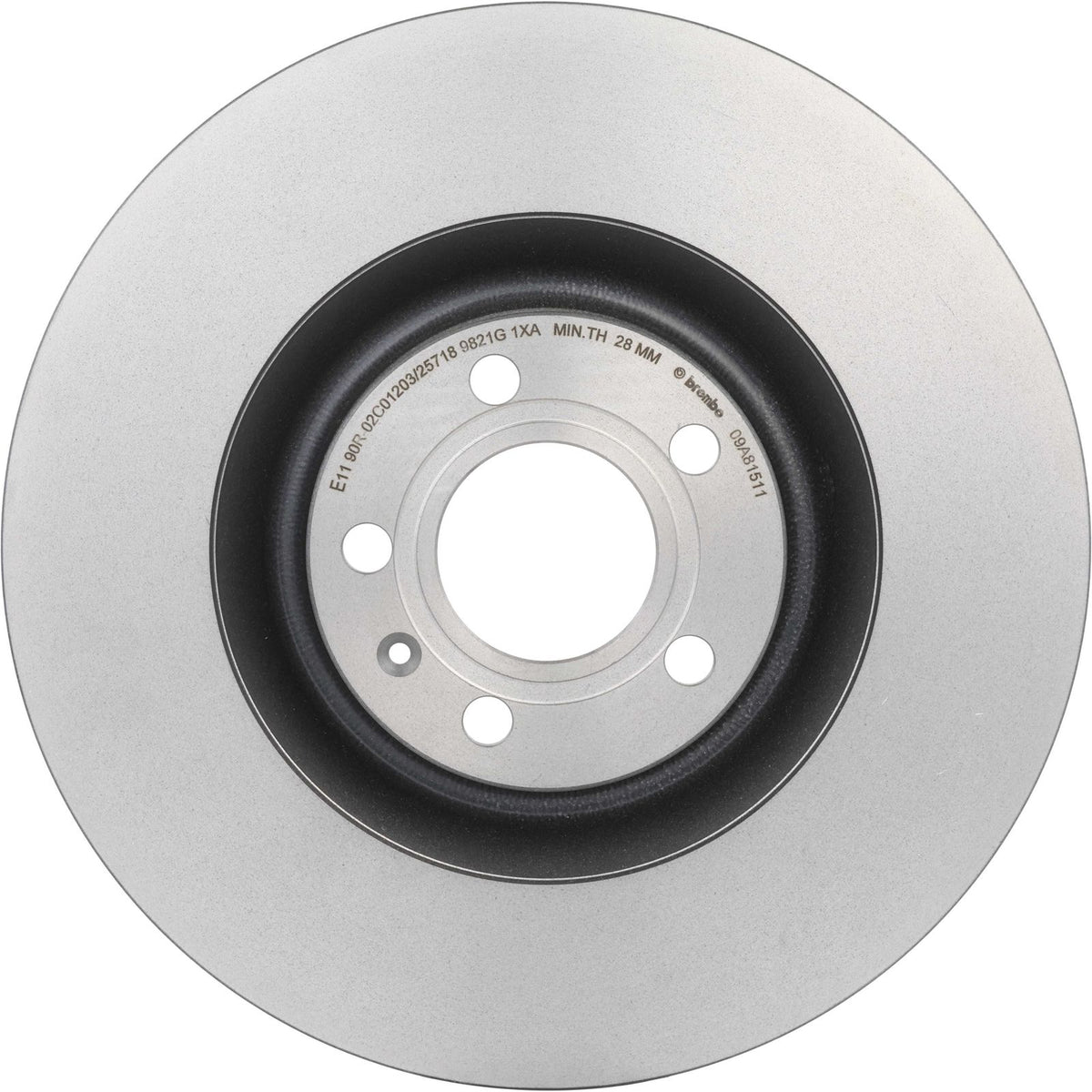 PRIME UV Coated Front Disc Brake Rotor - 09.A815.11_28