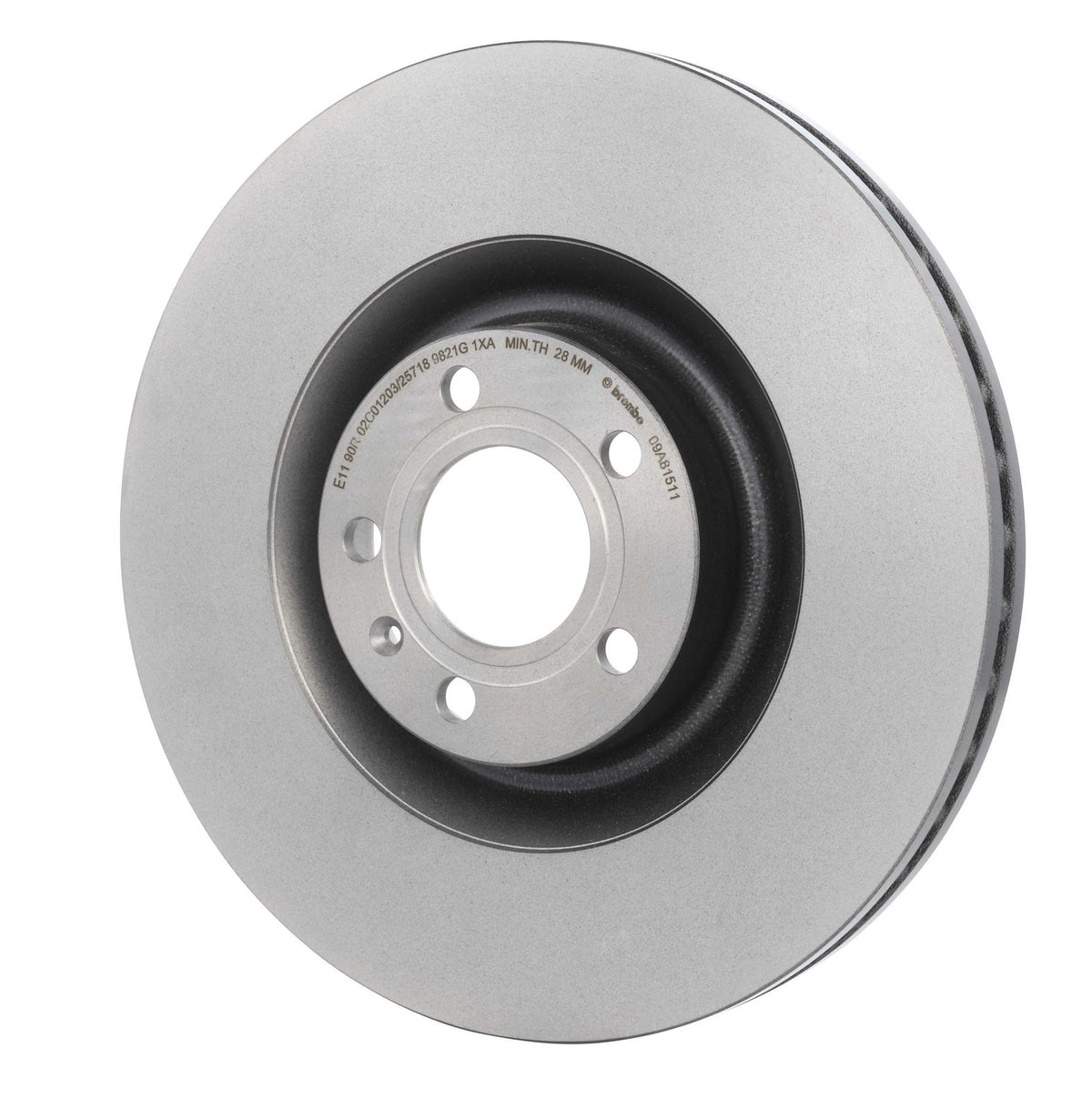 PRIME UV Coated Front Disc Brake Rotor - 09.A815.11_03