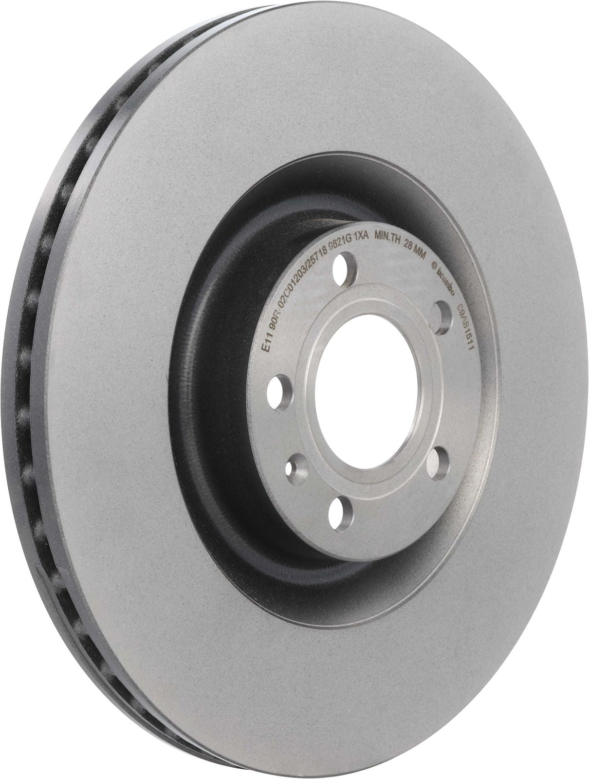 PRIME UV Coated Front Disc Brake Rotor - 09.A815.11_01