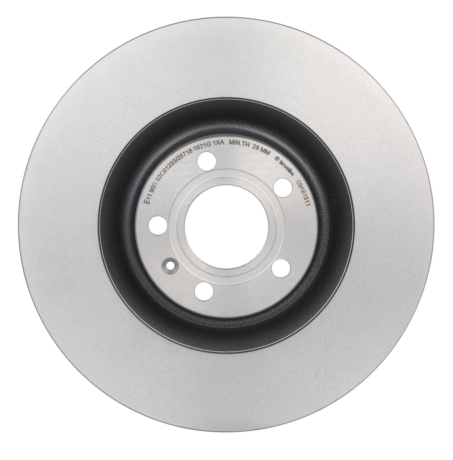PRIME UV Coated Front Disc Brake Rotor - 09.A815.11_01