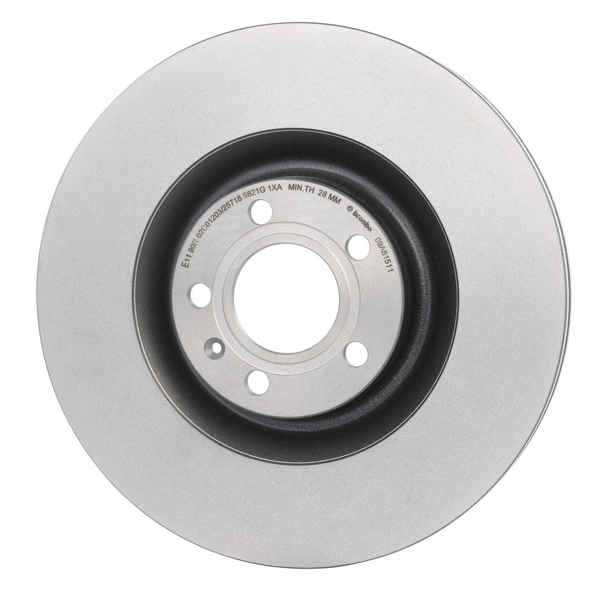 PRIME UV Coated Front Disc Brake Rotor - 09.A815.11_02