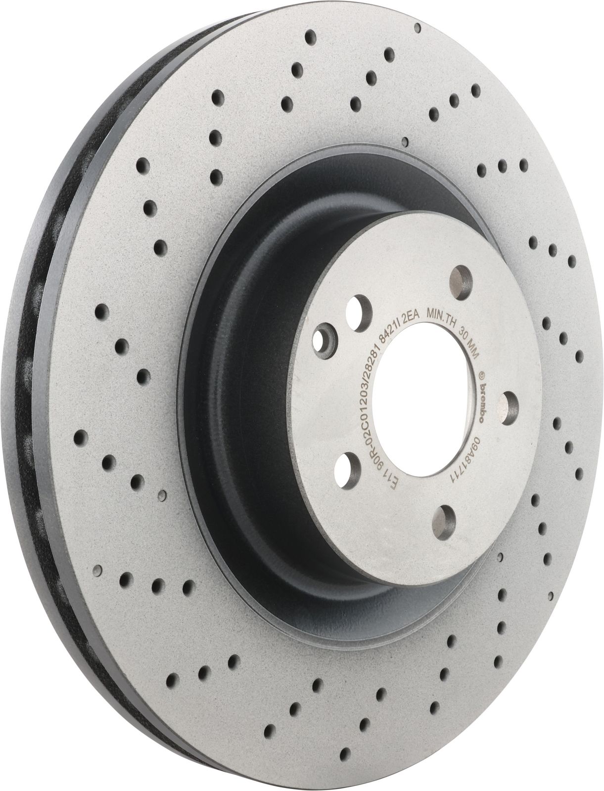PRIME UV Coated Front Disc Brake Rotor - 09.A817.11_01