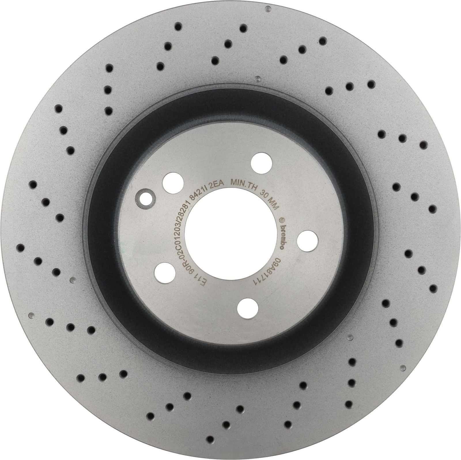 PRIME UV Coated Front Disc Brake Rotor - 09.A817.11_03