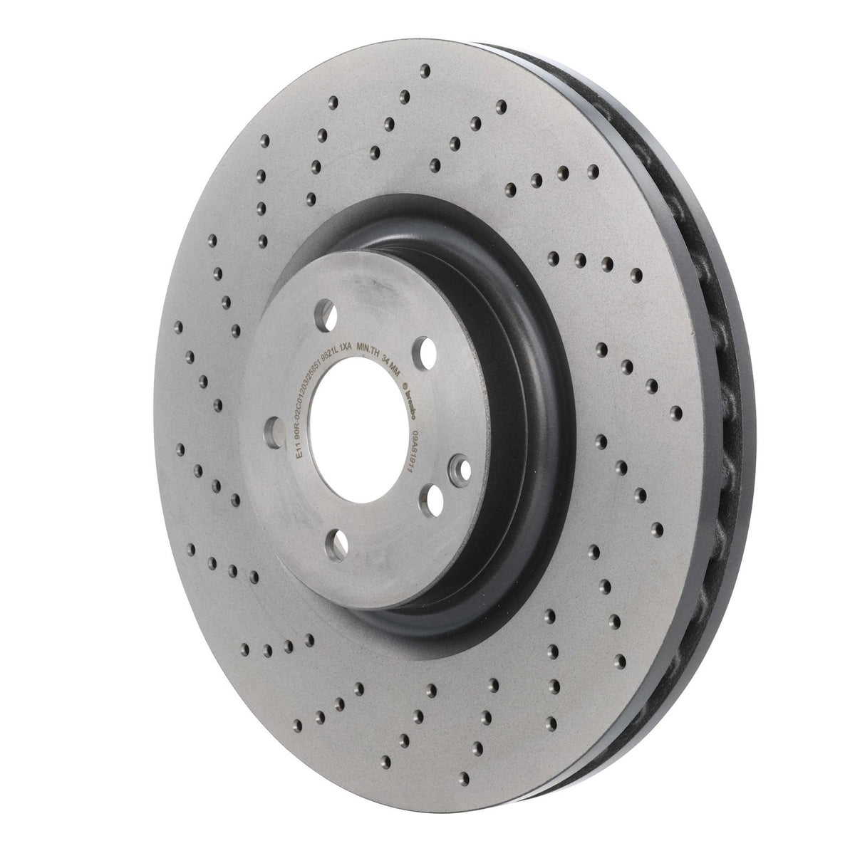 PRIME UV Coated Front Disc Brake Rotor - 09.A819.11_05