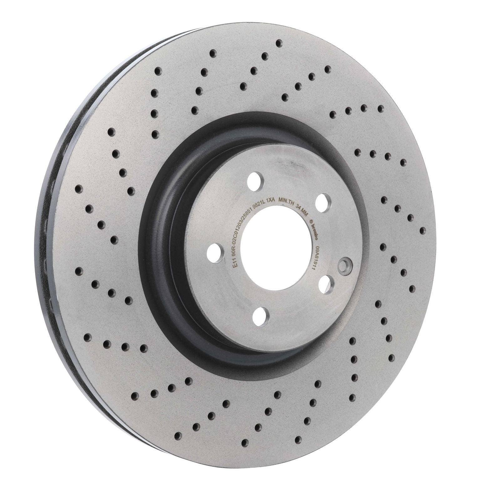 PRIME UV Coated Front Disc Brake Rotor - 09.A819.11_24