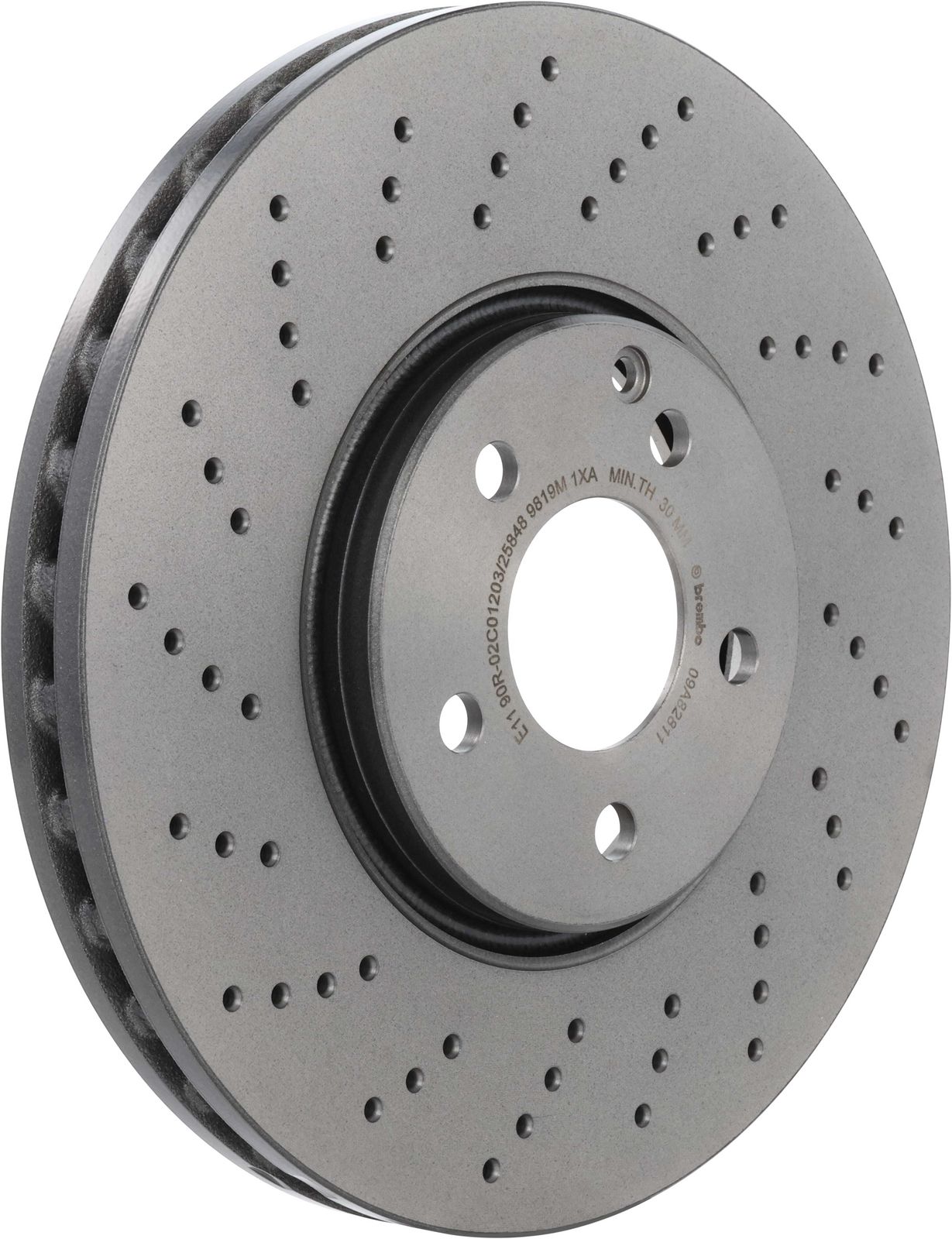 PRIME UV Coated Front Disc Brake Rotor - 09.A828.11_01