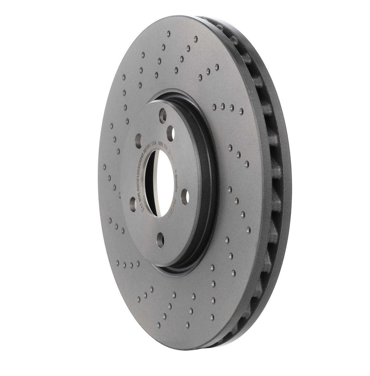 PRIME UV Coated Front Disc Brake Rotor - 09.A828.11_06