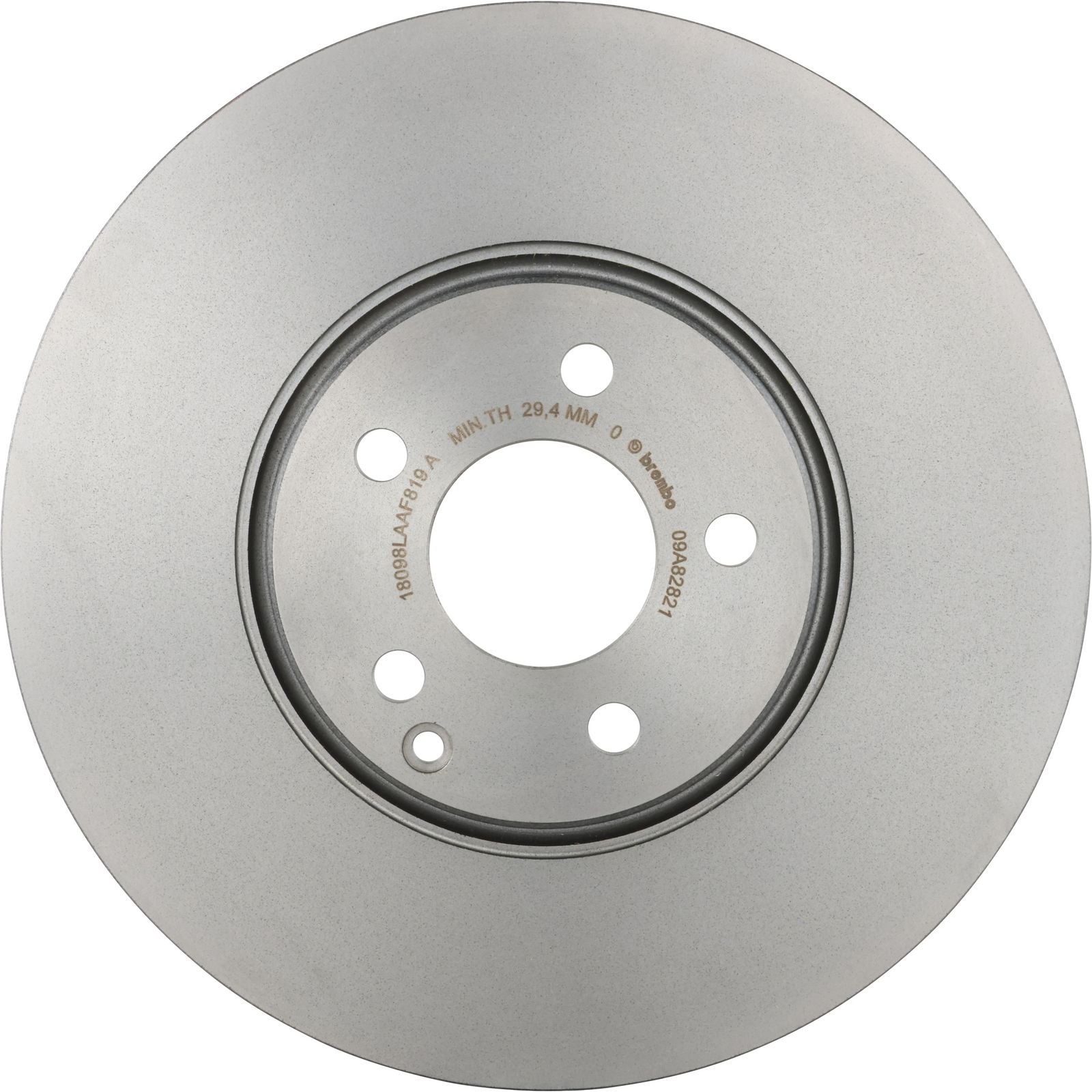 PRIME UV Coated Front Disc Brake Rotor - 09.A828.21_28