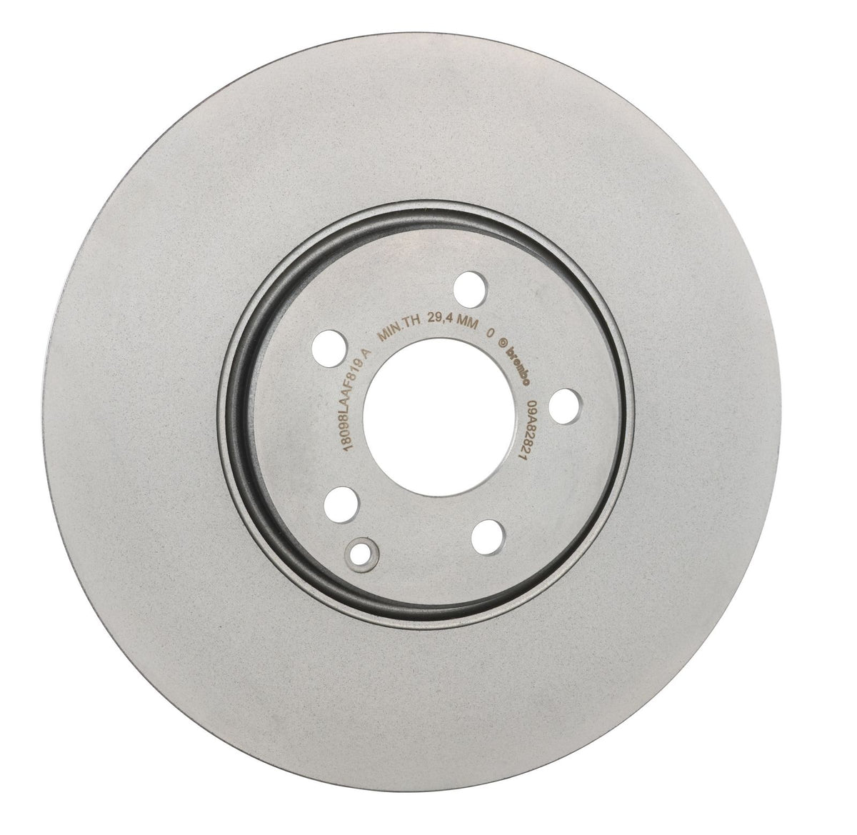 PRIME UV Coated Front Disc Brake Rotor - 09.A828.21_25
