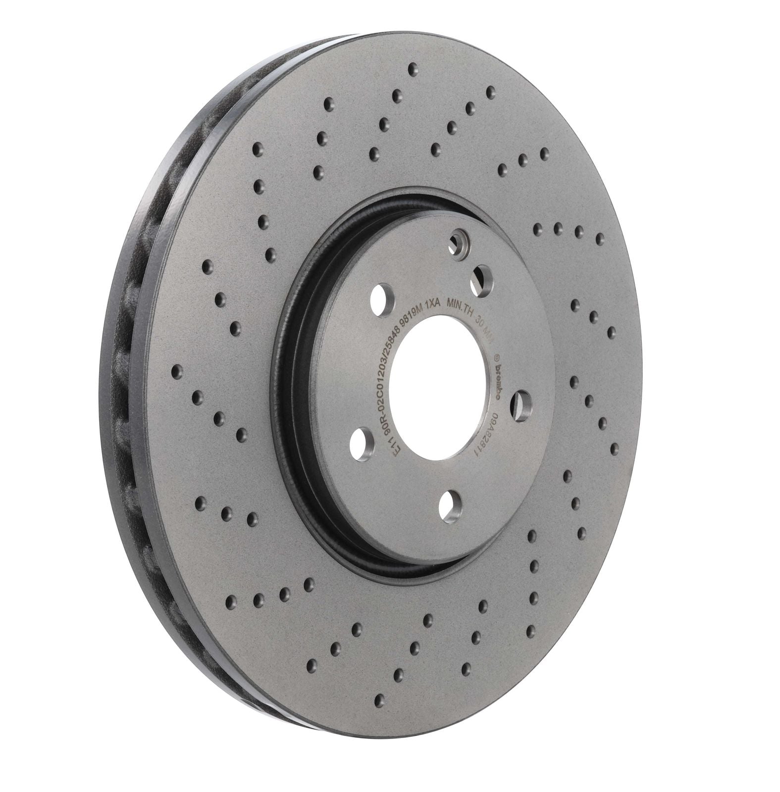 PRIME UV Coated Front Disc Brake Rotor - 09.A828.11_23