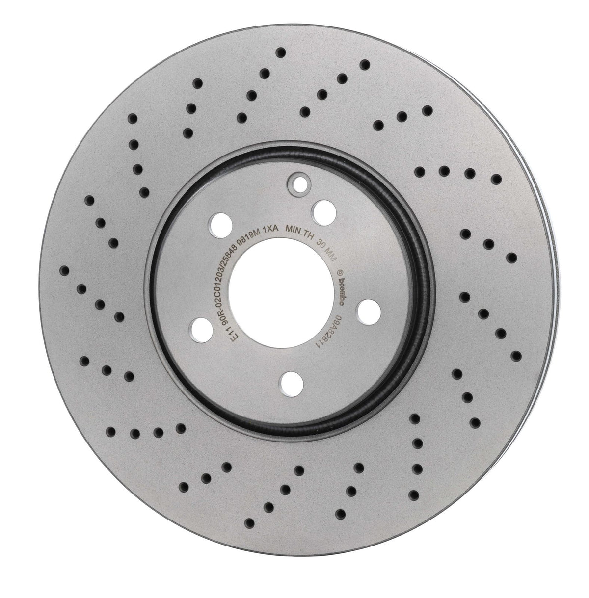 PRIME UV Coated Front Disc Brake Rotor - 09.A828.11_03