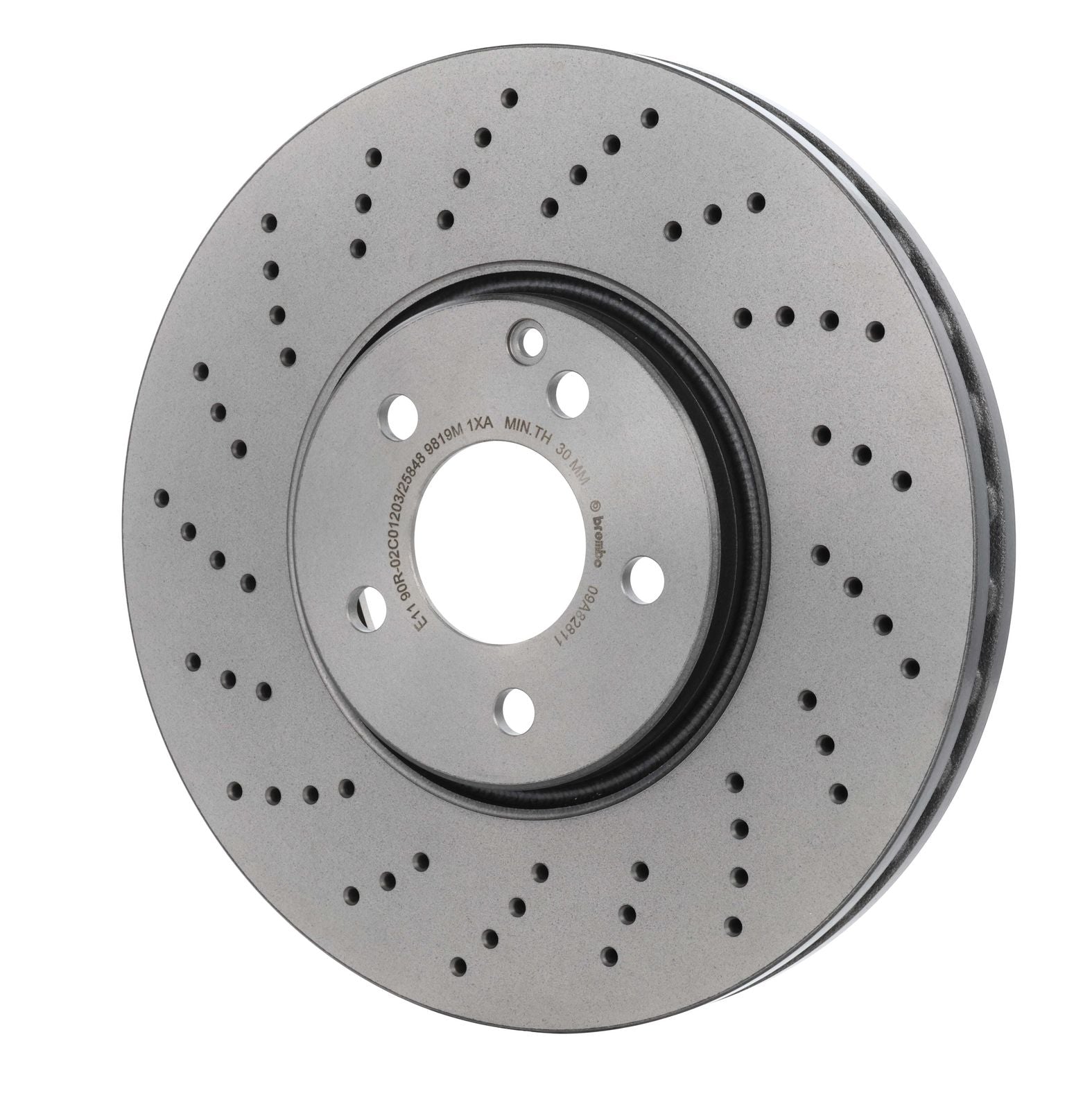 PRIME UV Coated Front Disc Brake Rotor - 09.A828.11_04