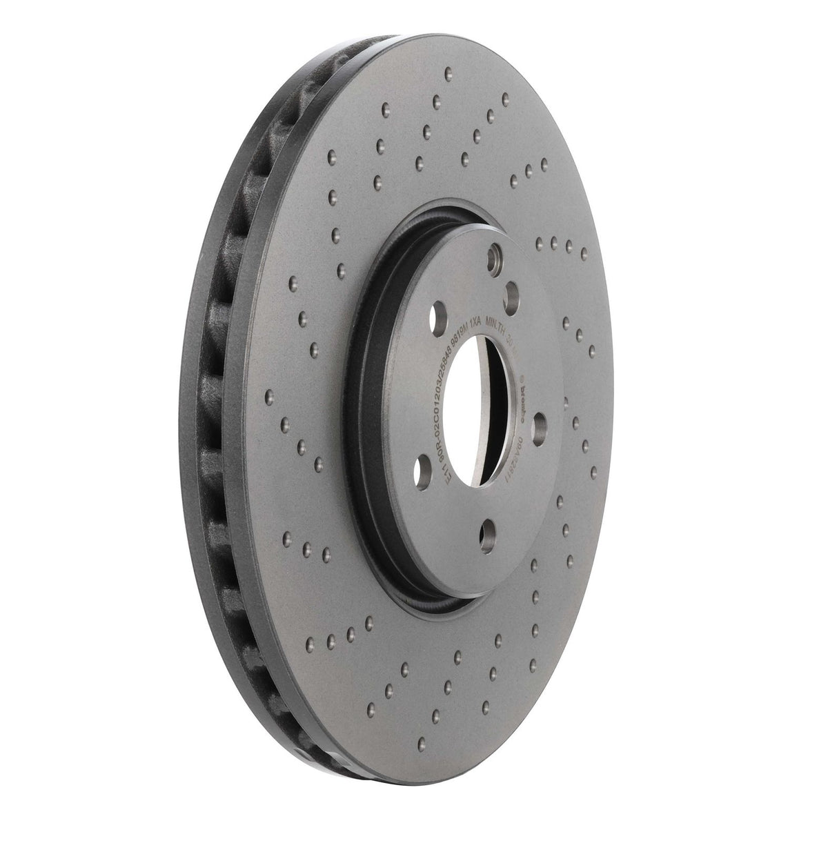 PRIME UV Coated Front Disc Brake Rotor - 09.A828.11_22