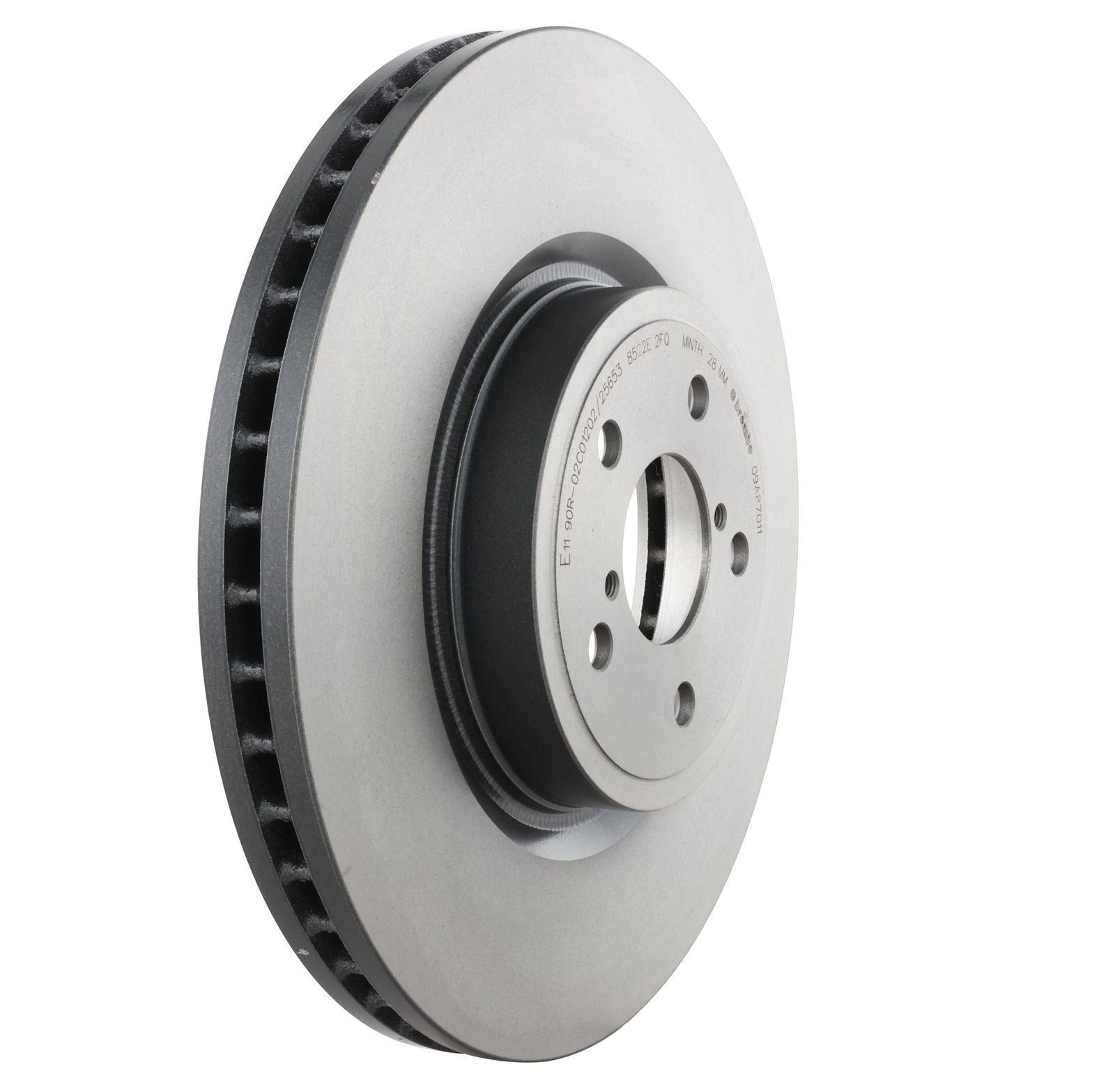 PRIME UV Coated Front Disc Brake Rotor - 09.A870.11_26