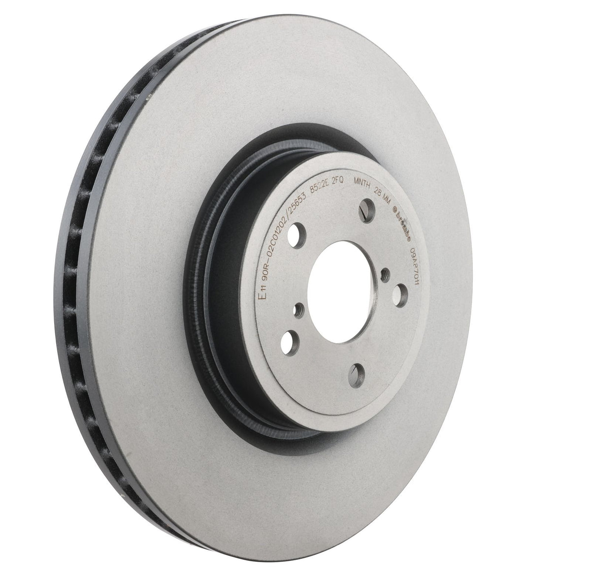 PRIME UV Coated Front Disc Brake Rotor - 09.A870.11_27