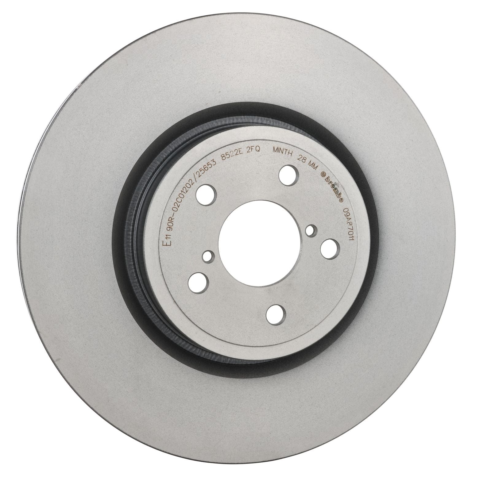 PRIME UV Coated Front Disc Brake Rotor - 09.A870.11_29