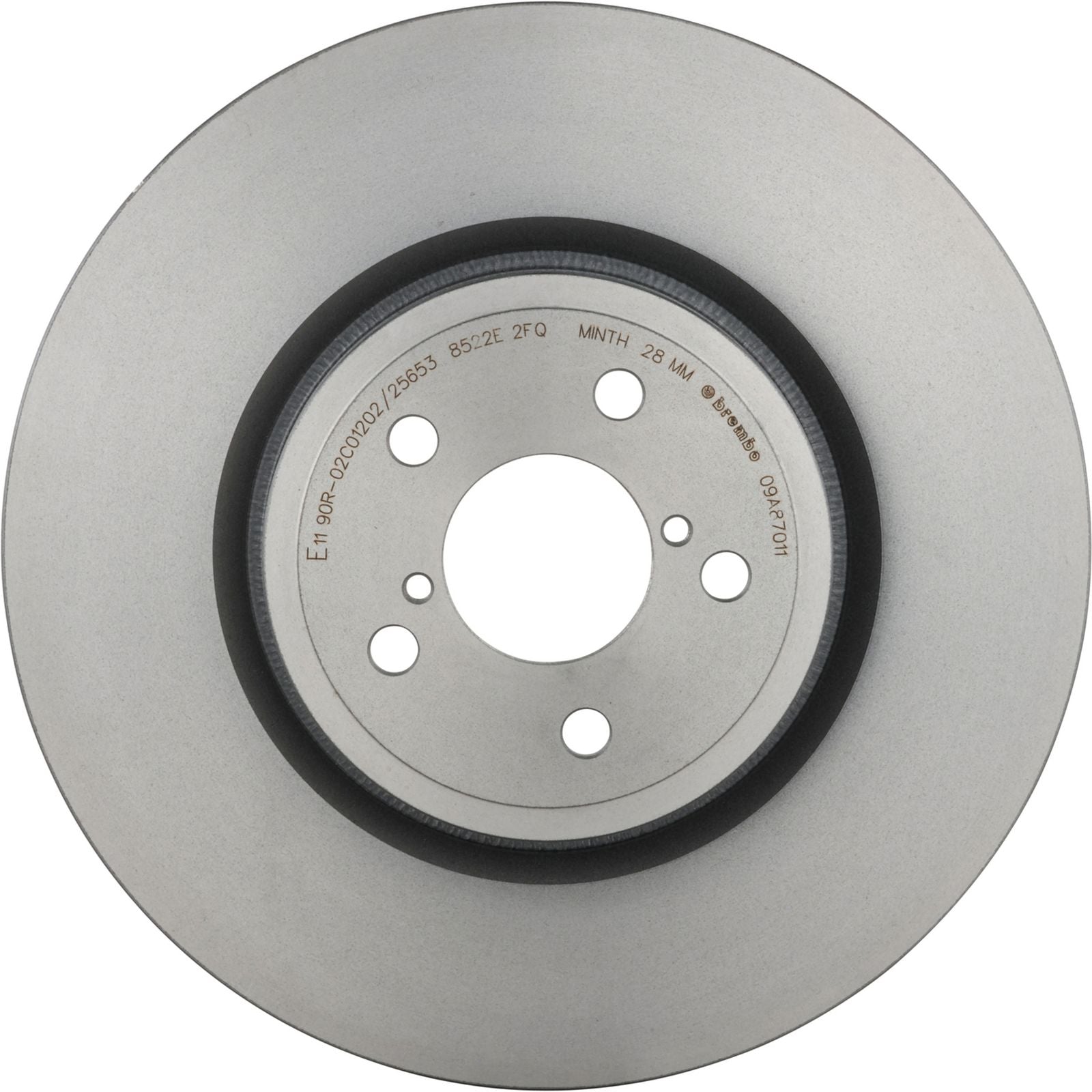 PRIME UV Coated Front Disc Brake Rotor - 09.A870.11_02