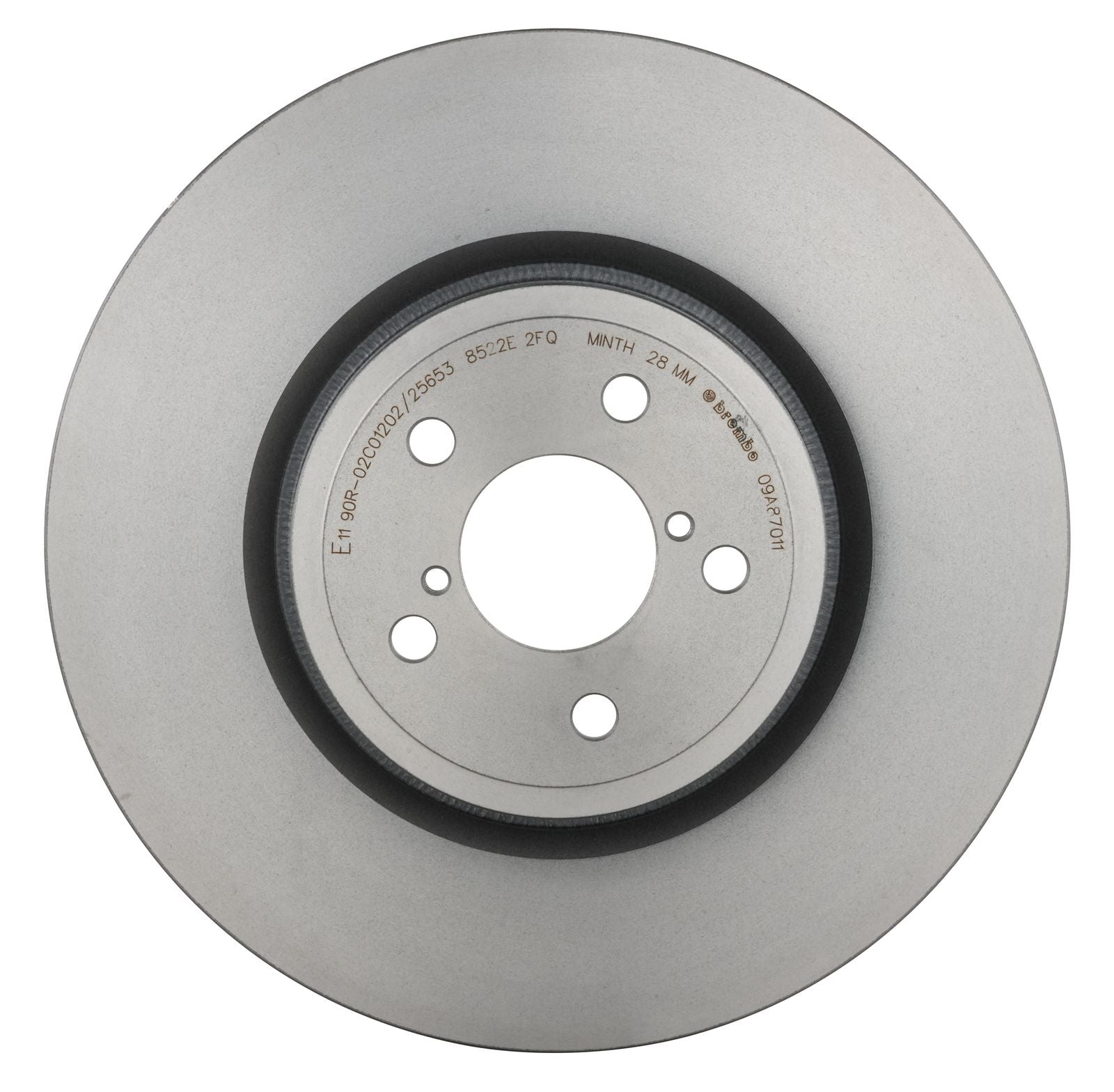 PRIME UV Coated Front Disc Brake Rotor - 09.A870.11_06