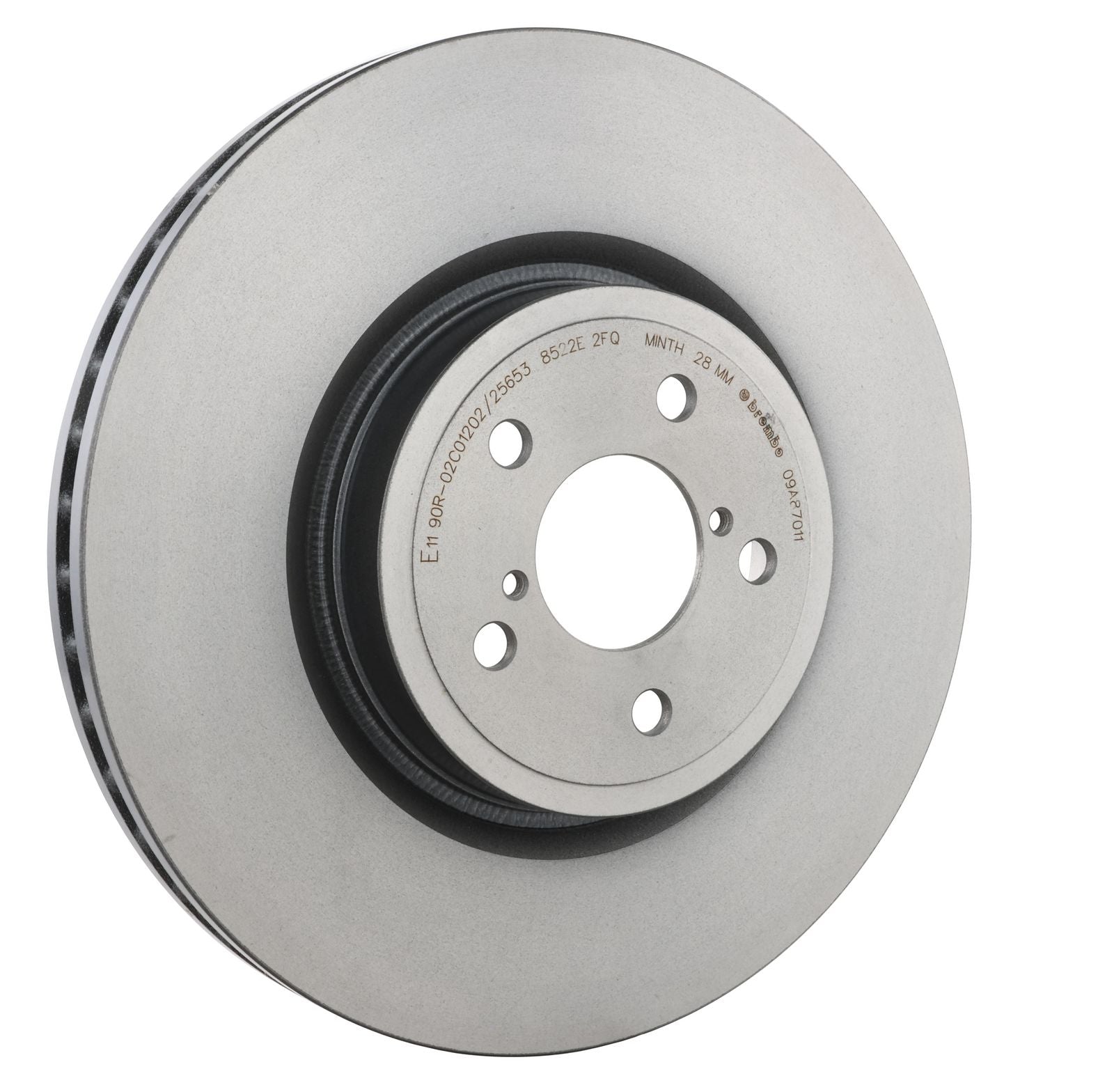 PRIME UV Coated Front Disc Brake Rotor - 09.A870.11_28