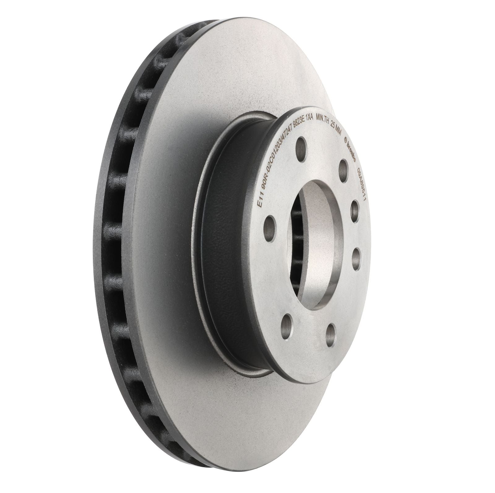 PRIME UV Coated Front Disc Brake Rotor - 09.A895.11_21
