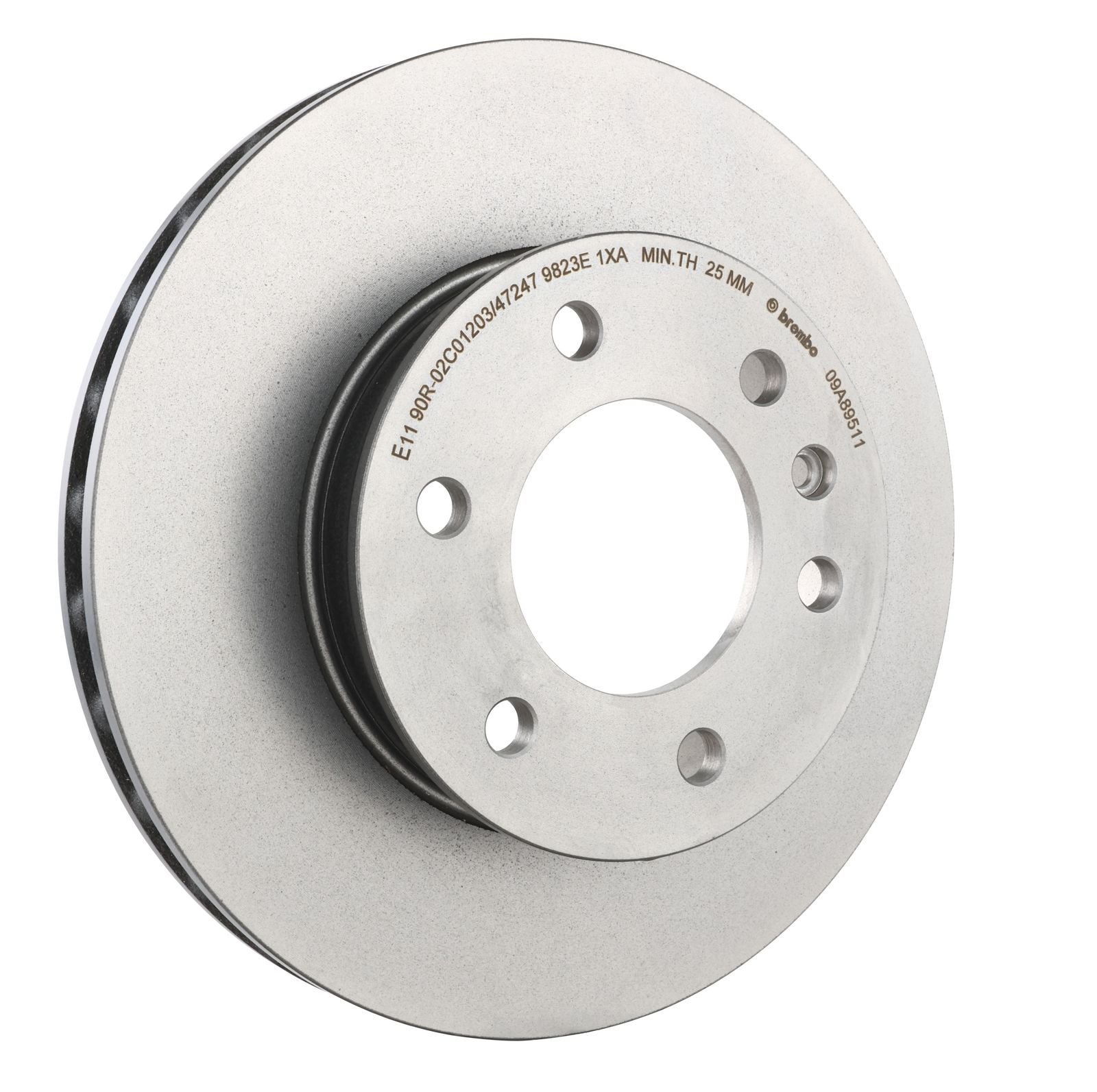 PRIME UV Coated Front Disc Brake Rotor - 09.A895.11_23
