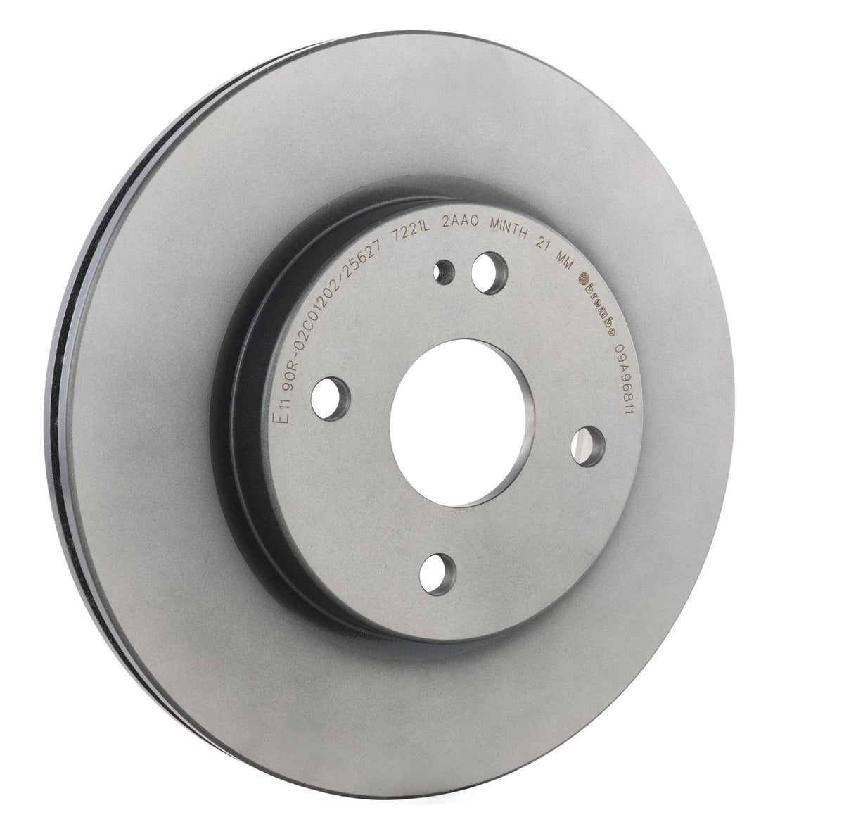 PRIME UV Coated Front Disc Brake Rotor - 09.A968.11_29