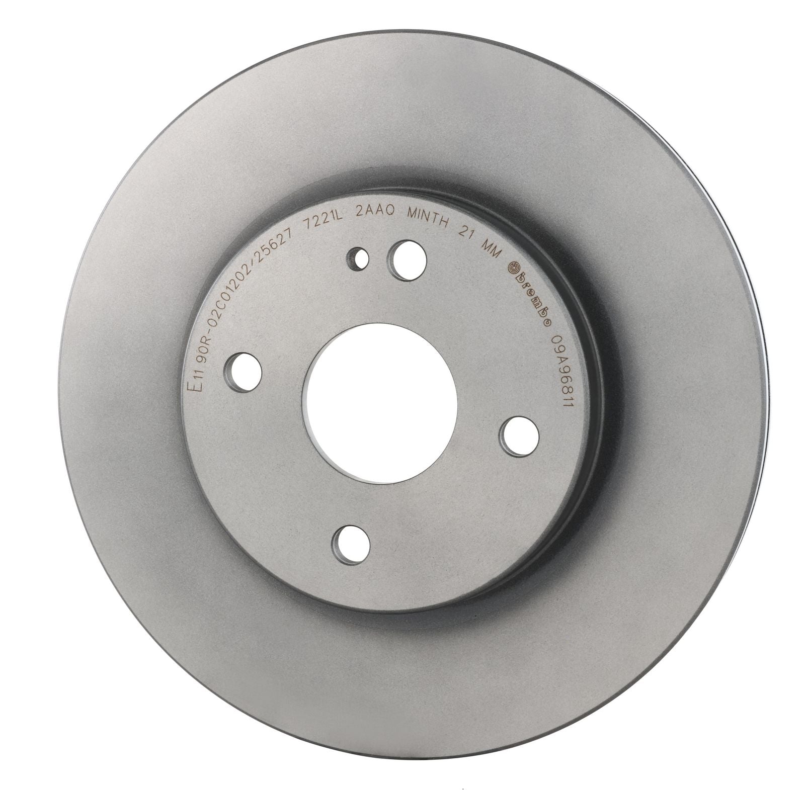 PRIME UV Coated Front Disc Brake Rotor - 09.A968.11_08
