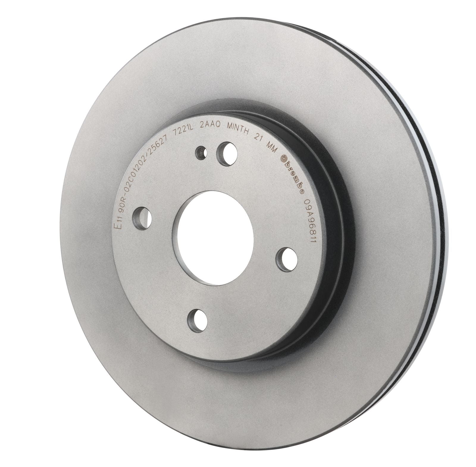 PRIME UV Coated Front Disc Brake Rotor - 09.A968.11_09