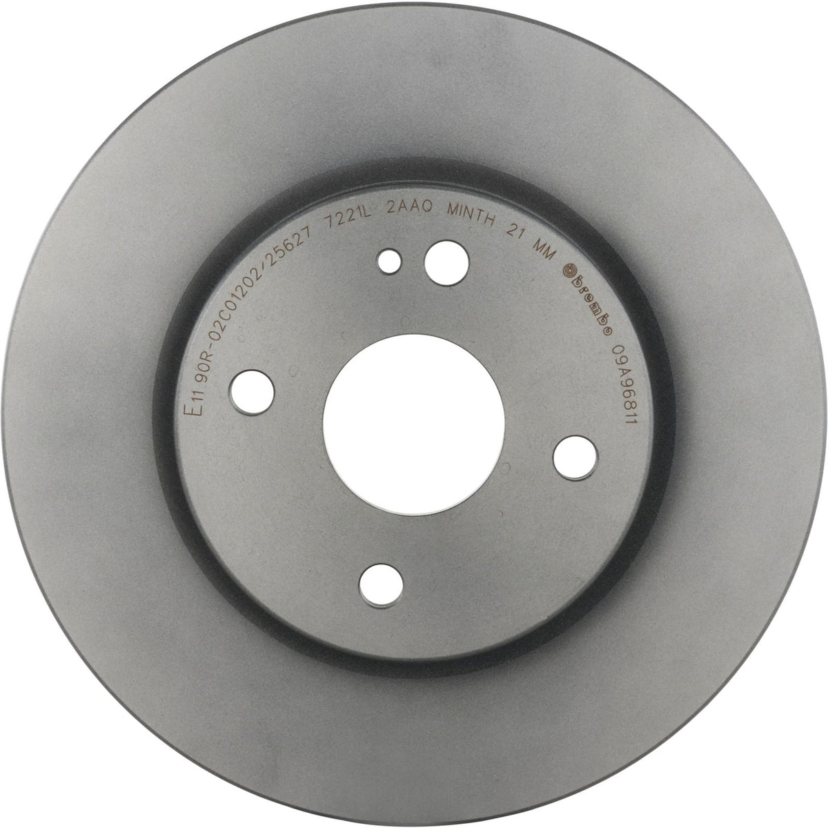 PRIME UV Coated Front Disc Brake Rotor - 09.A968.11_01