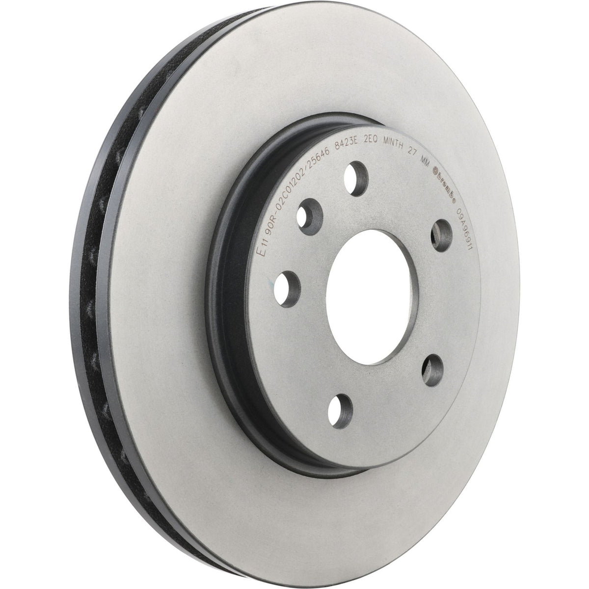 PRIME UV Coated Front Disc Brake Rotor - 09.A969.11_02
