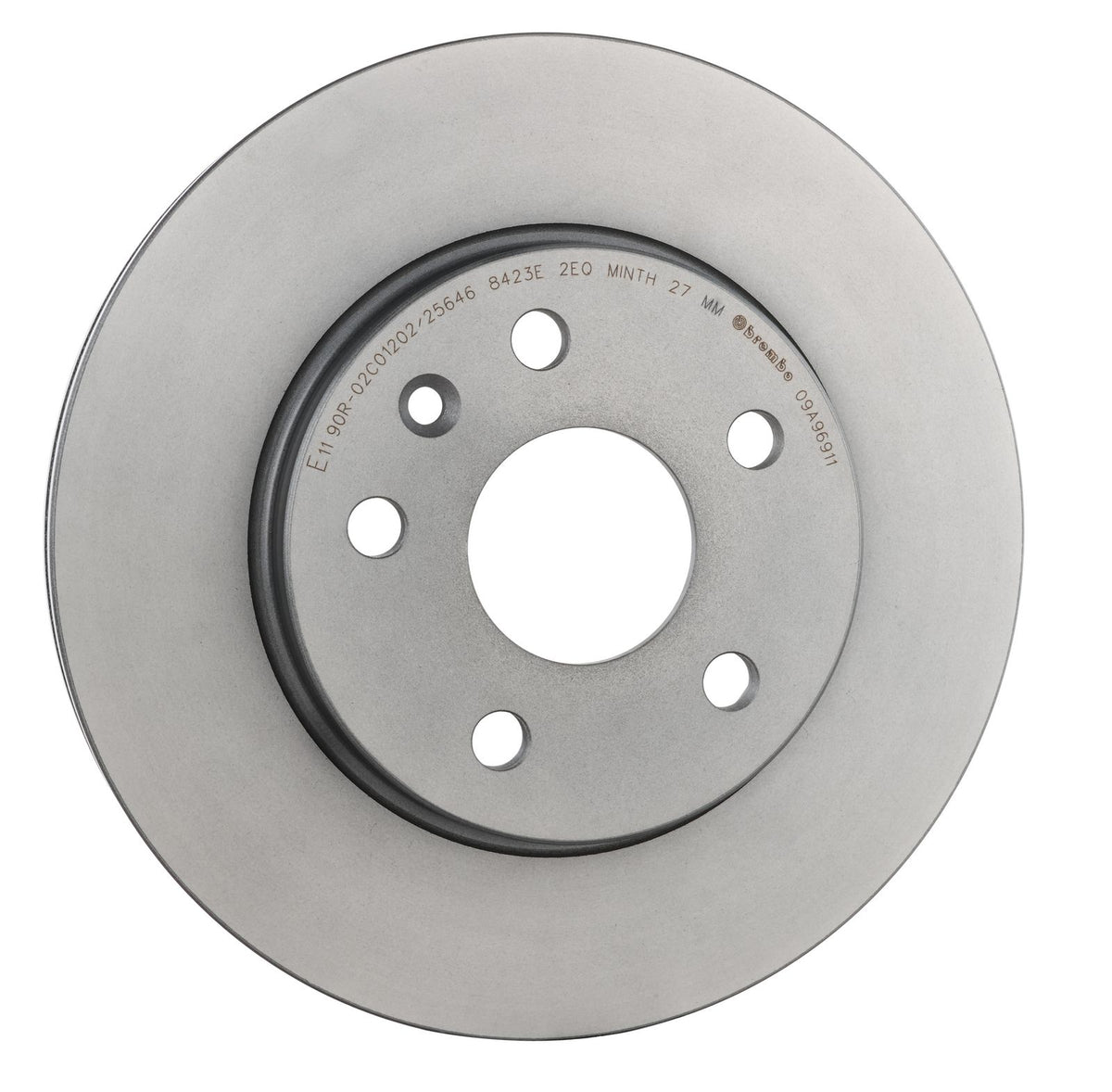PRIME UV Coated Front Disc Brake Rotor - 09.A969.11_29