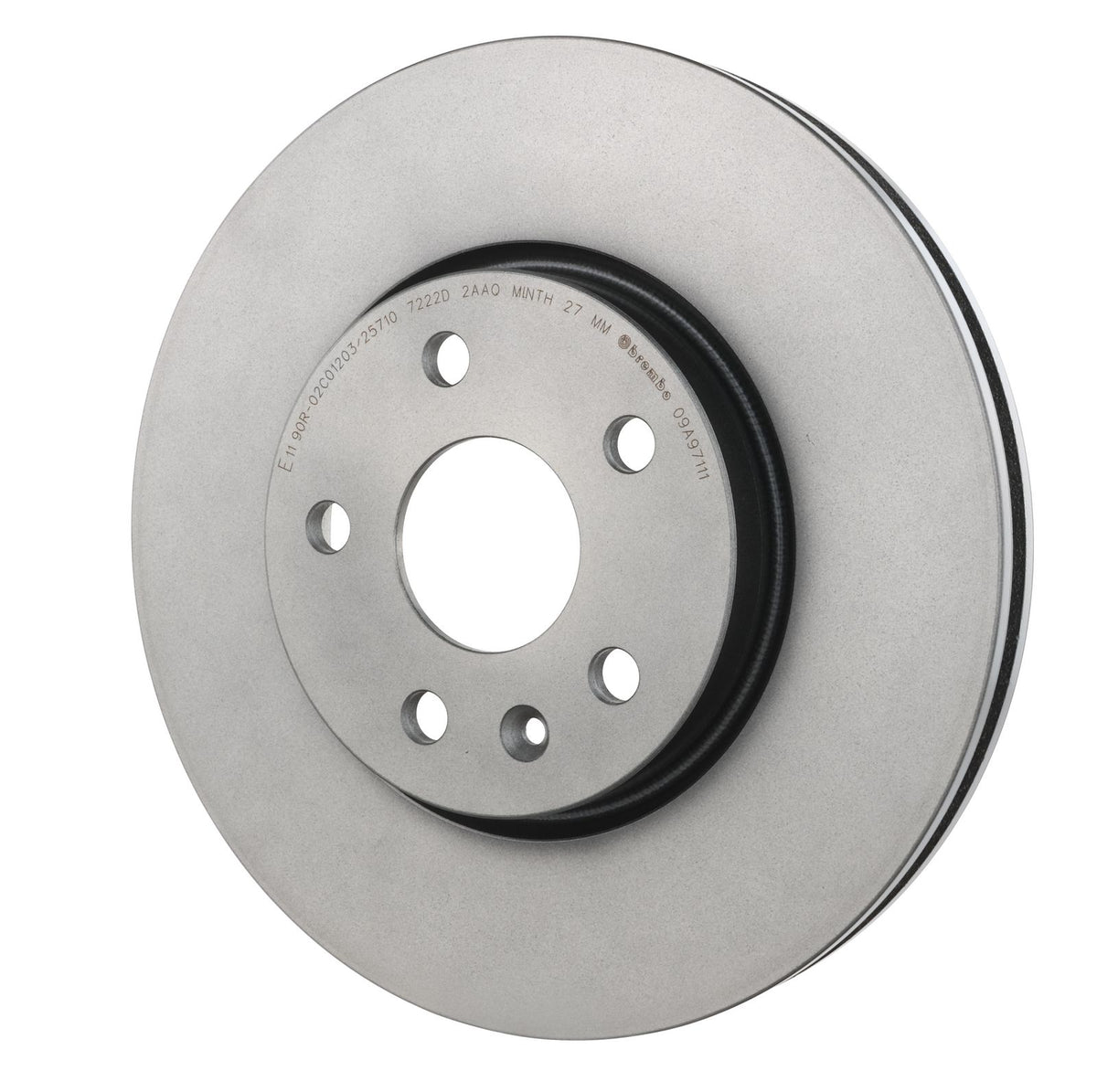 PRIME UV Coated Front Disc Brake Rotor - 09.A971.11_09