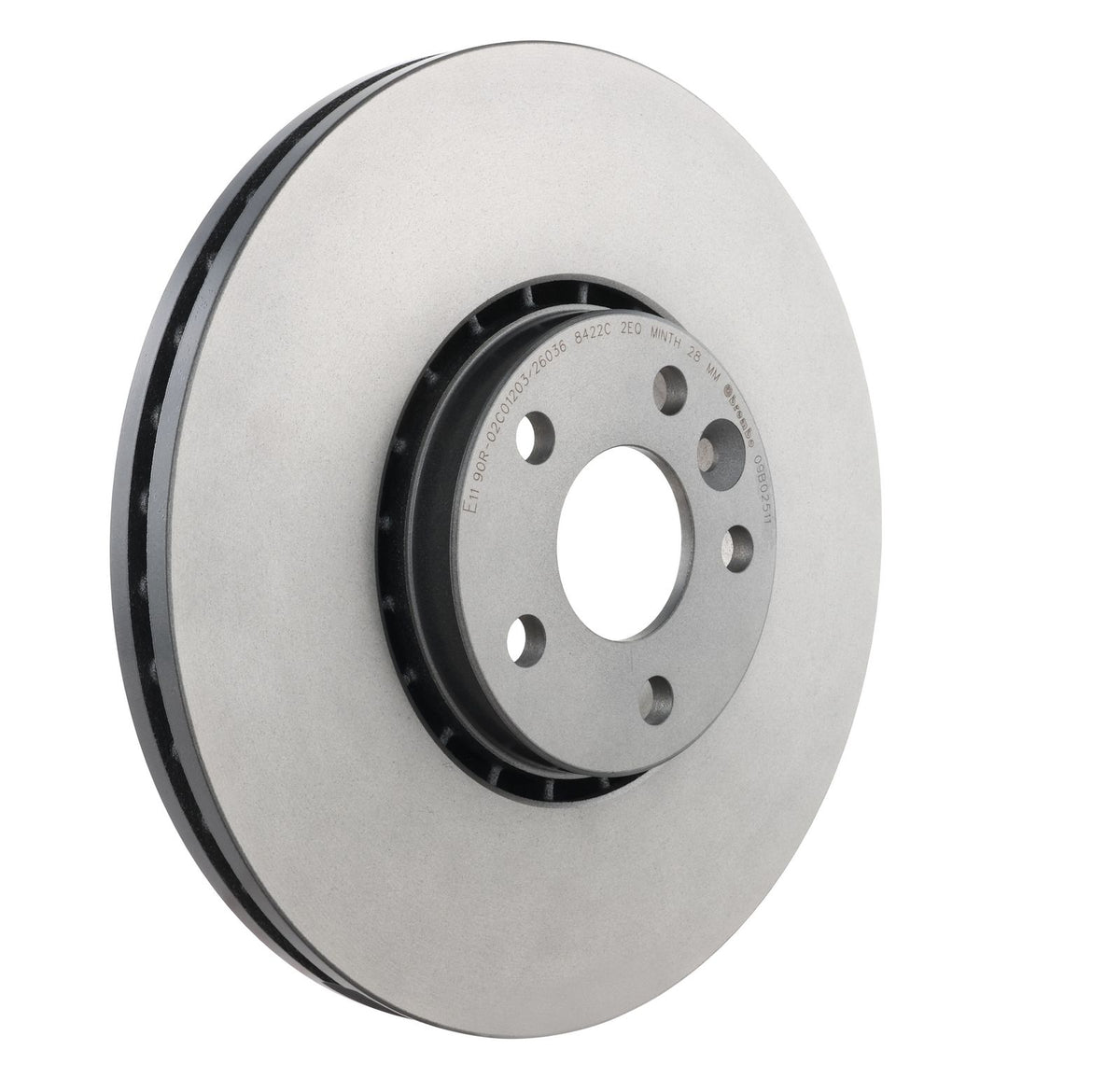 PRIME UV Coated Front Disc Brake Rotor - 09.B025.11_27