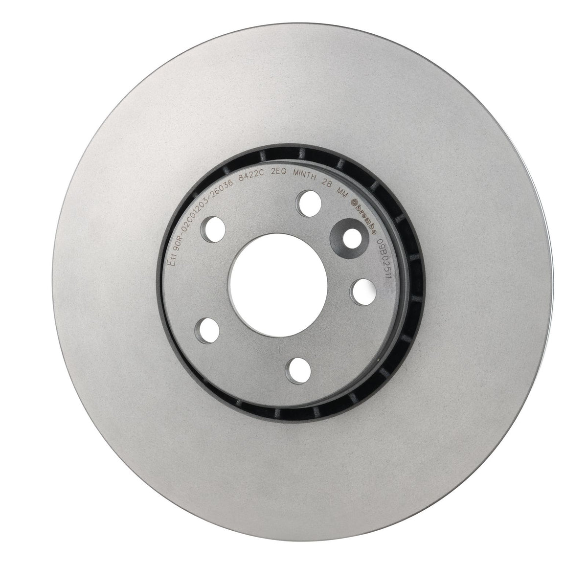PRIME UV Coated Front Disc Brake Rotor - 09.B025.11_07