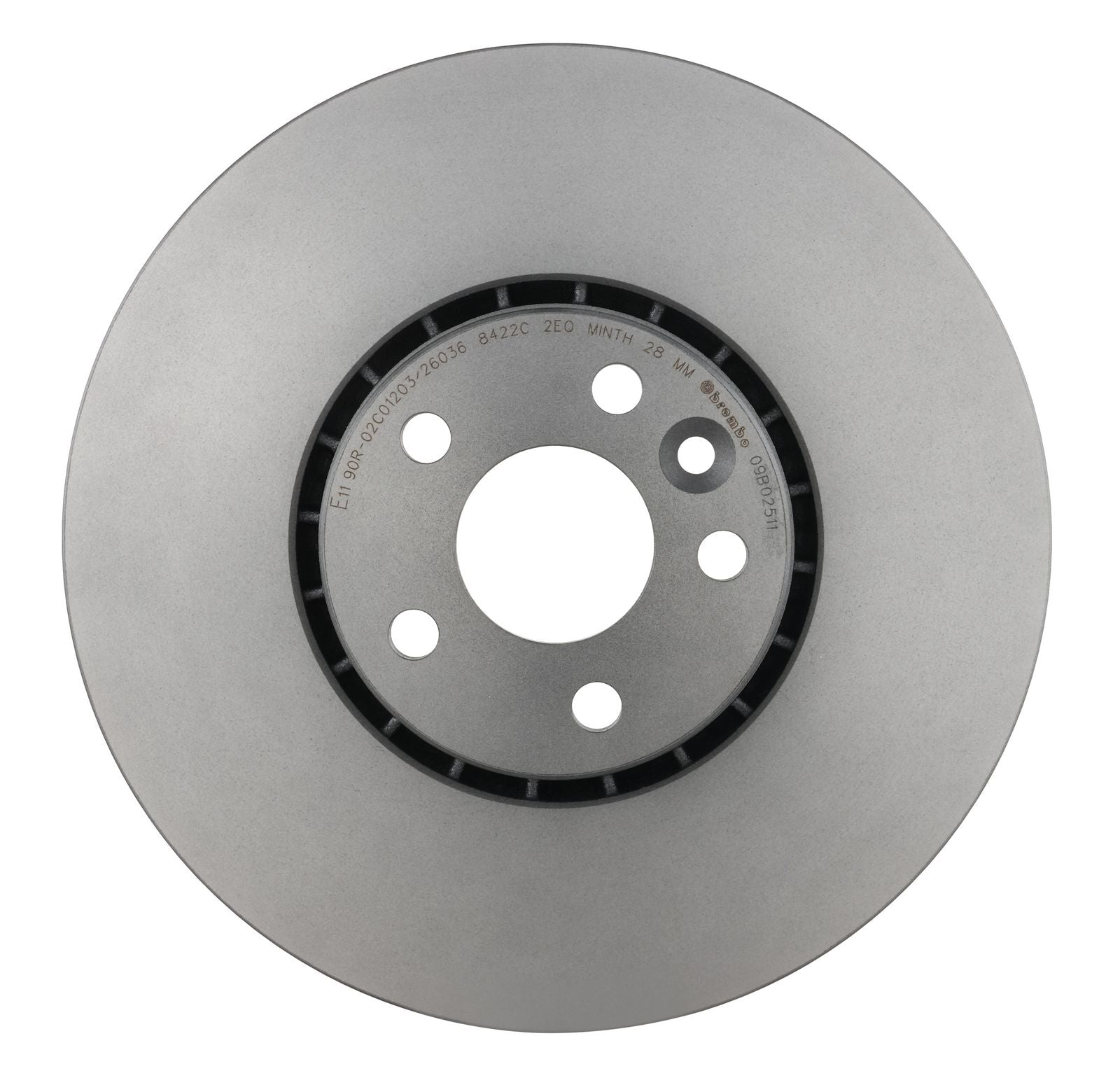 PRIME UV Coated Front Disc Brake Rotor - 09.B025.11_06