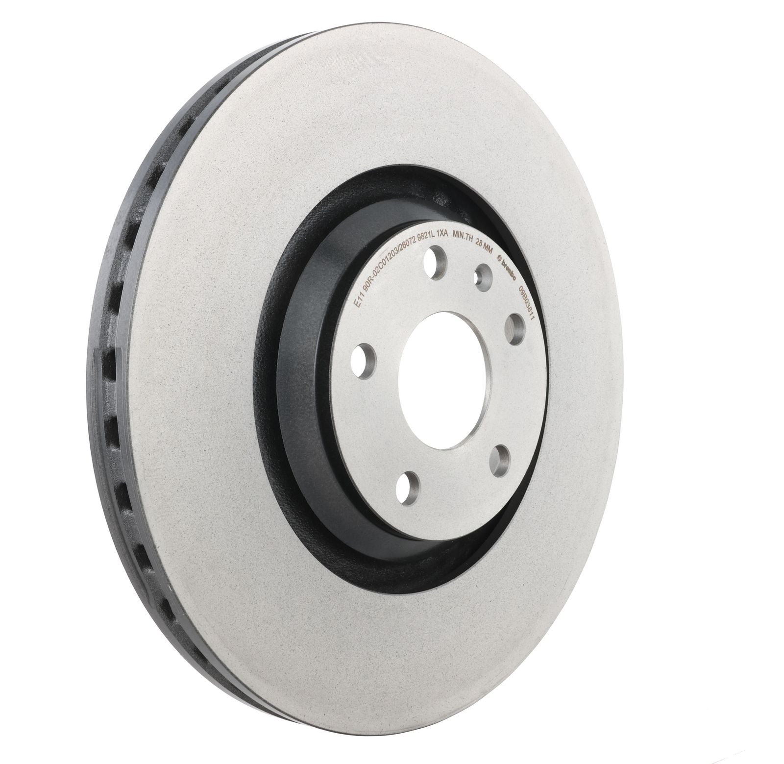 PRIME UV Coated Front Disc Brake Rotor - 09.B038.11_23