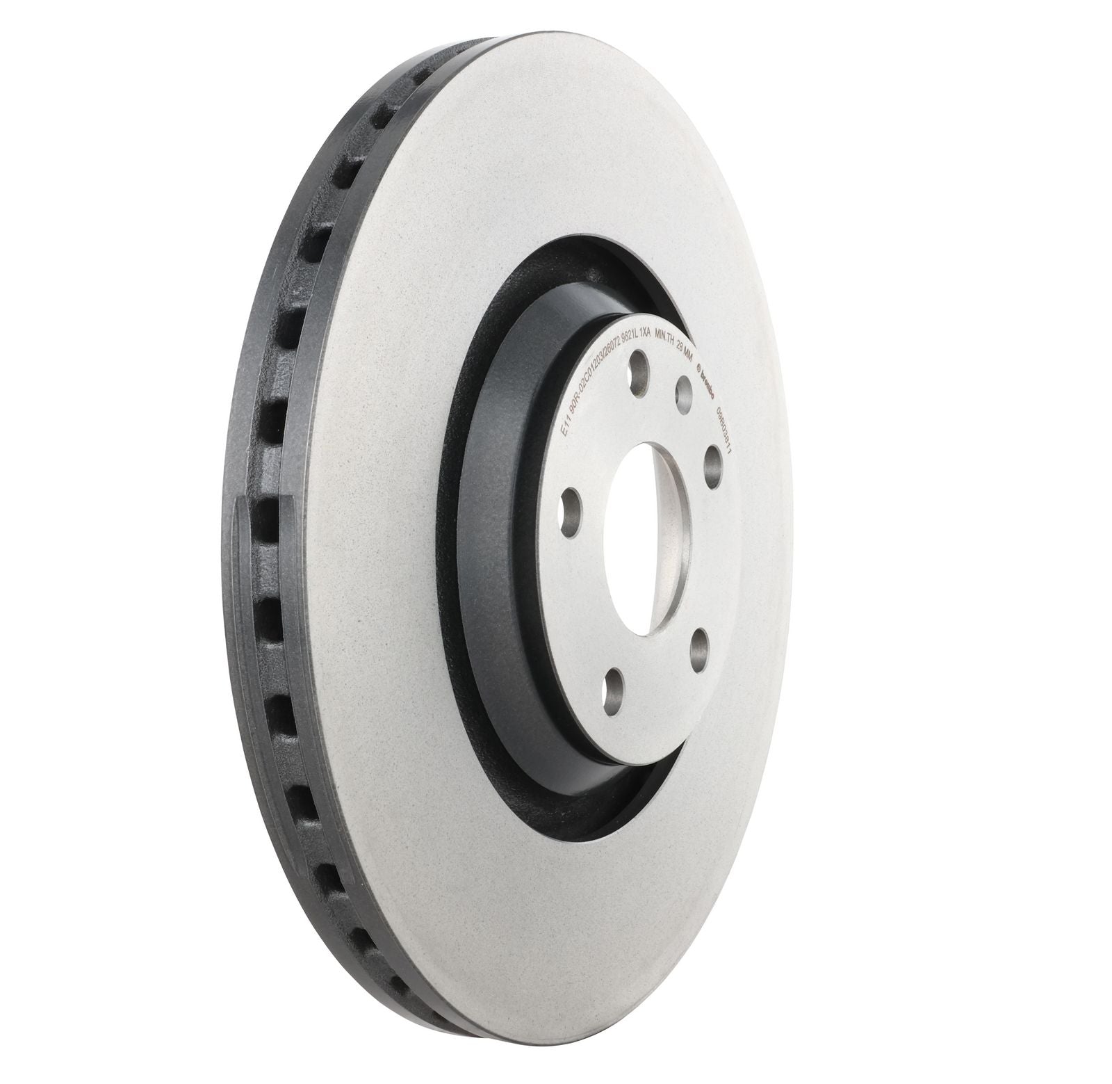 PRIME UV Coated Front Disc Brake Rotor - 09.B038.11_22