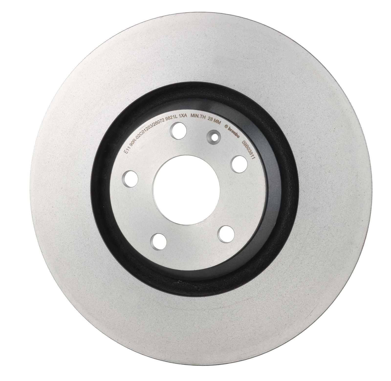 PRIME UV Coated Front Disc Brake Rotor - 09.B038.11_03